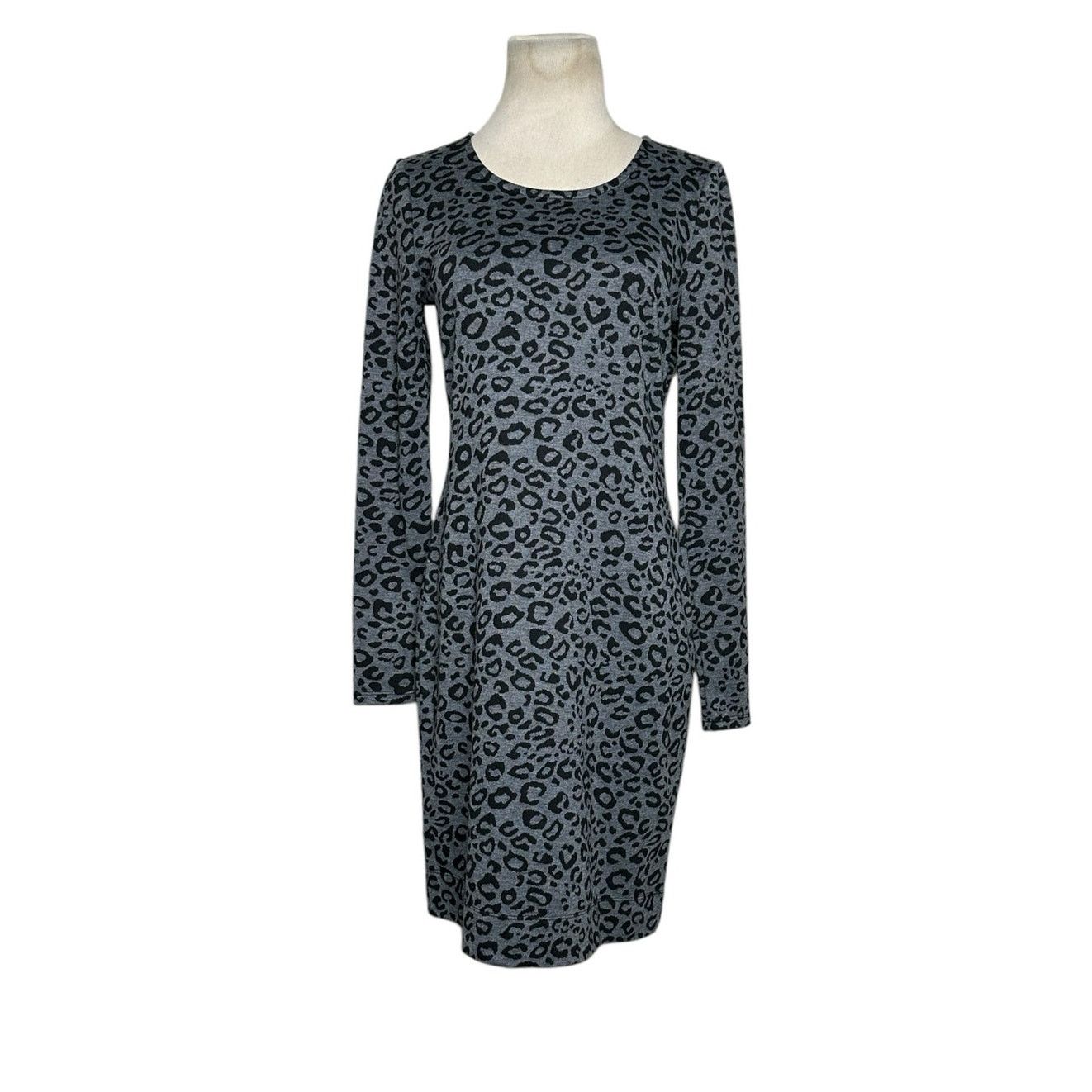 Banana Republic Banana Republic leopard long sleeves sheath dress size 4 Size S / US 4 / IT 40 - 13 Thumbnail