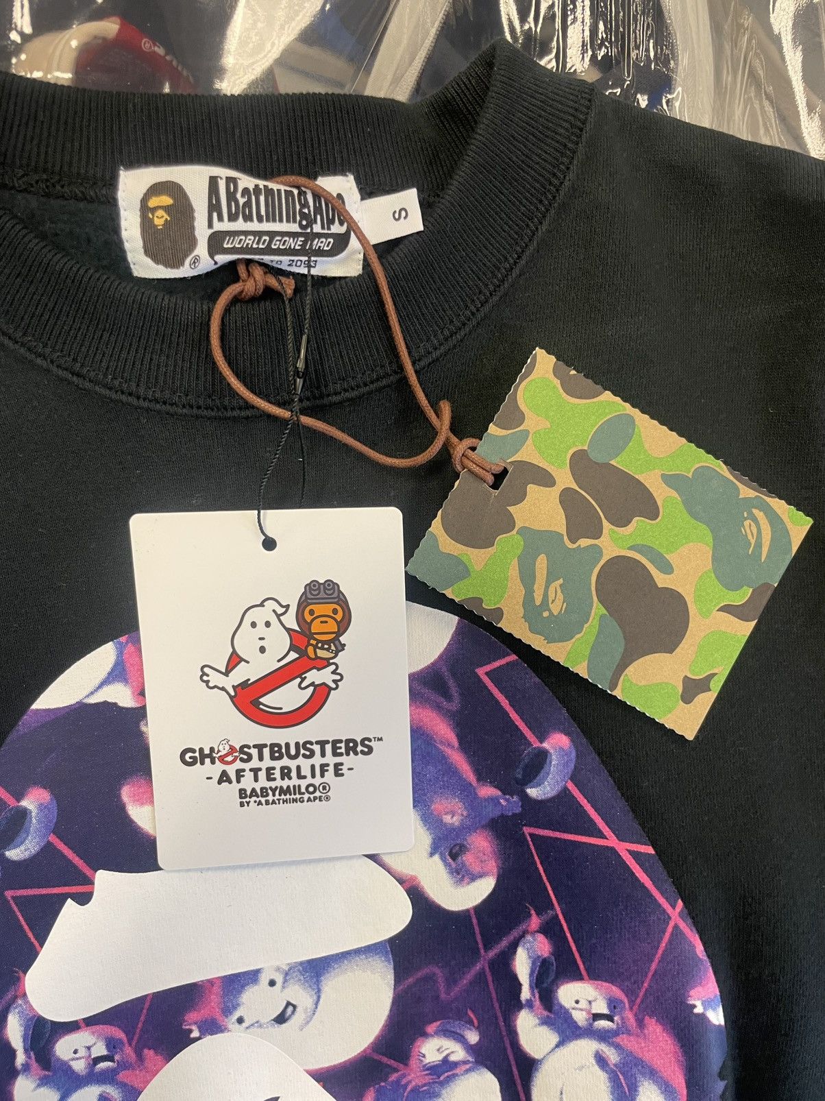 Bape Bape Ghostbusters Crewneck Size US S / EU 44-46 / 1 - 3 Thumbnail