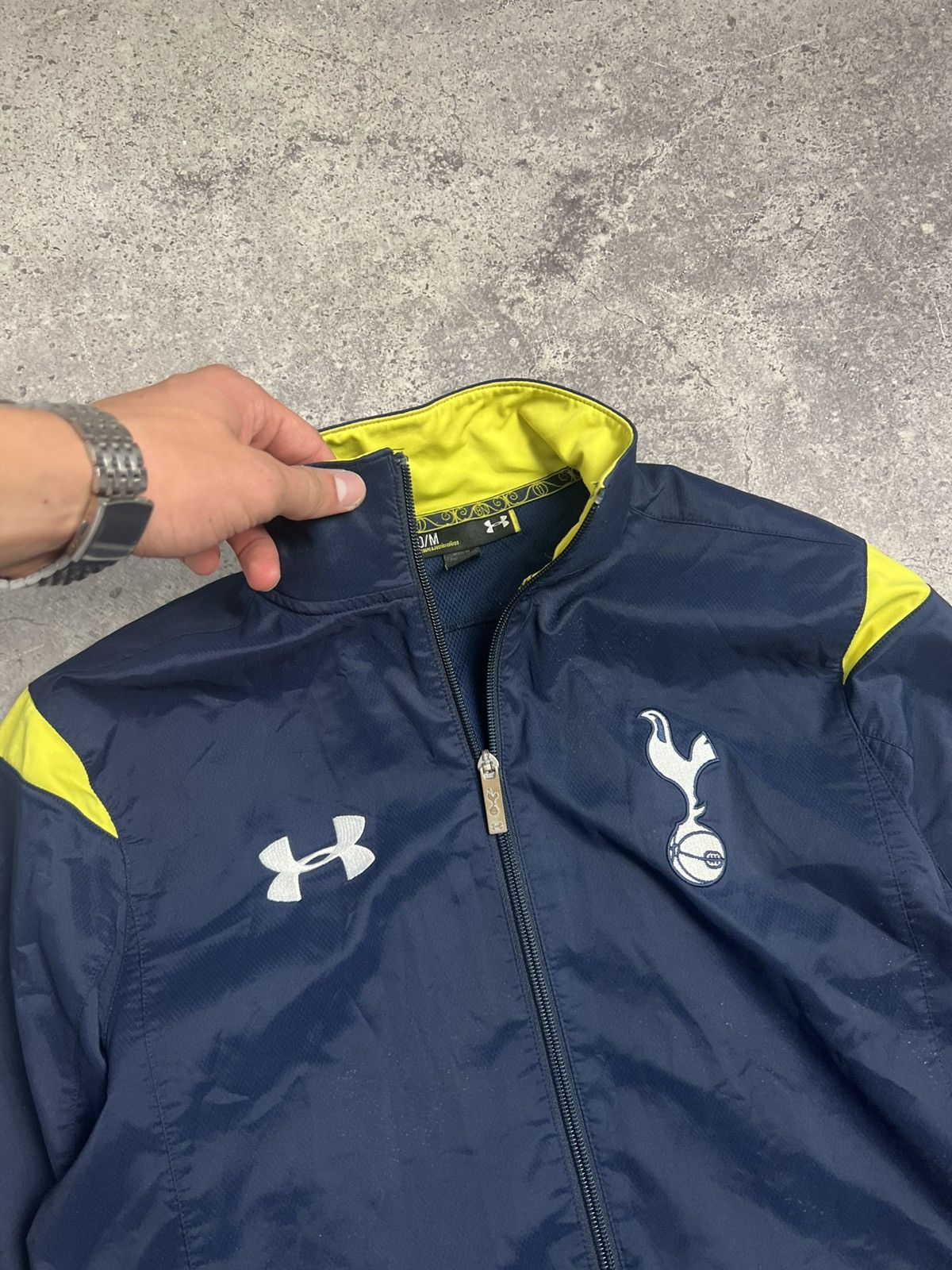 Under Armour Tottenham Hotspur Under Armour nylon track jacket light Size US M / EU 48-50 / 2 - 4 Thumbnail