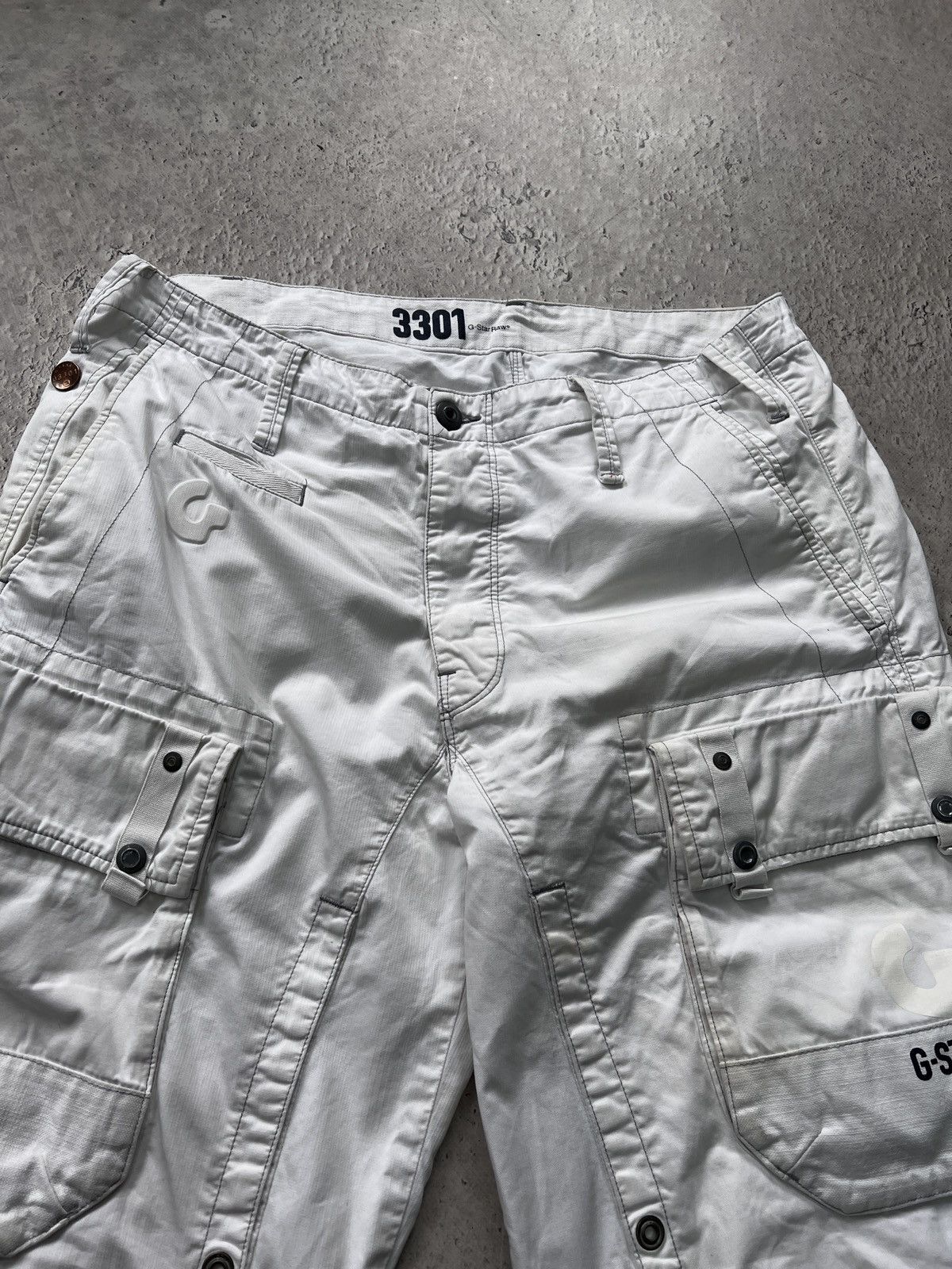 G-Star × Vintage G Star Shorts Cargo Pocket Pants Junya Watanabe style Size US 36 / EU 52 - 6 Thumbnail