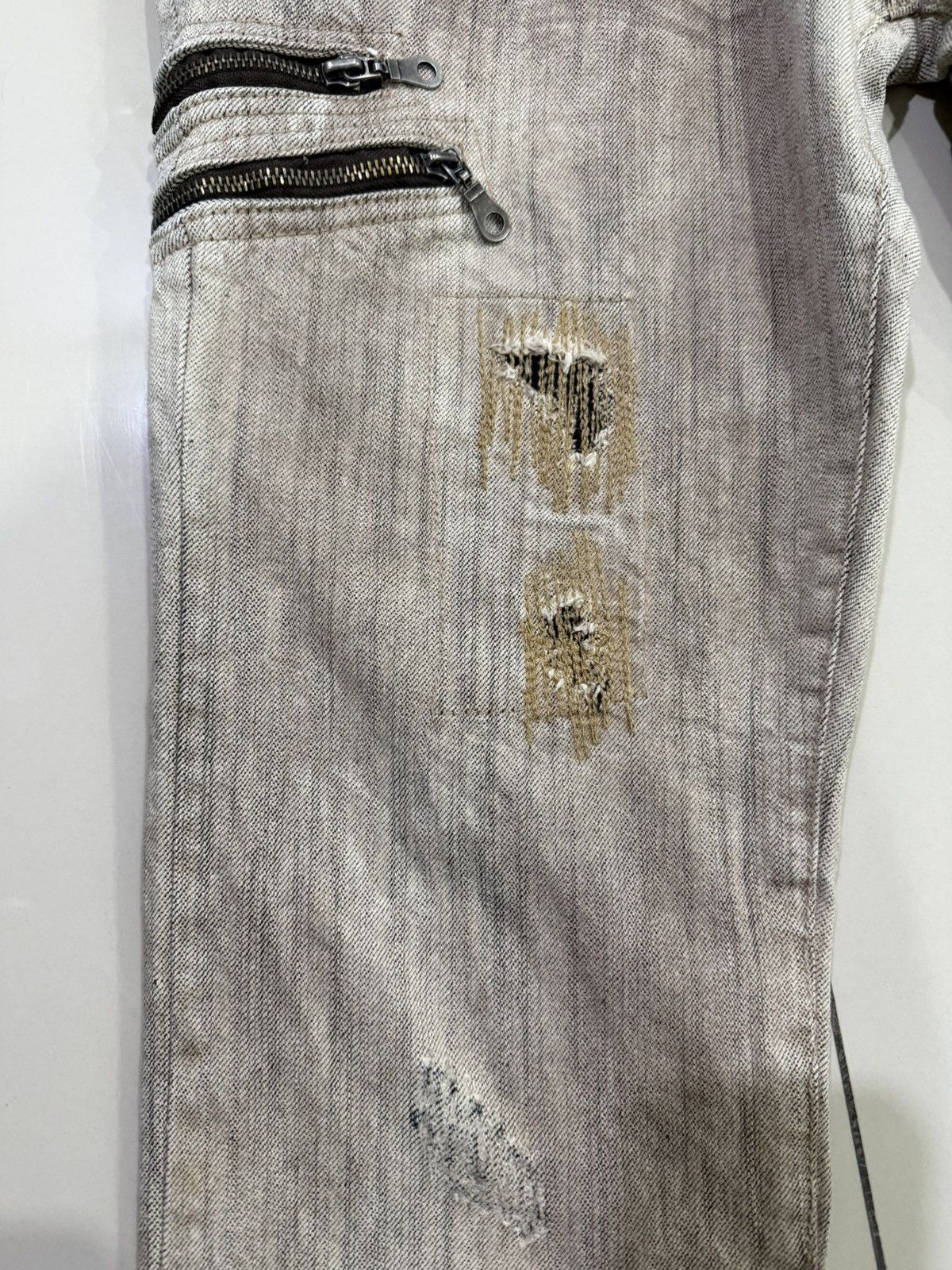 In The Attic Vintage In the attic japan punk design distressed jeans Size US 32 / EU 48 - 3 Thumbnail