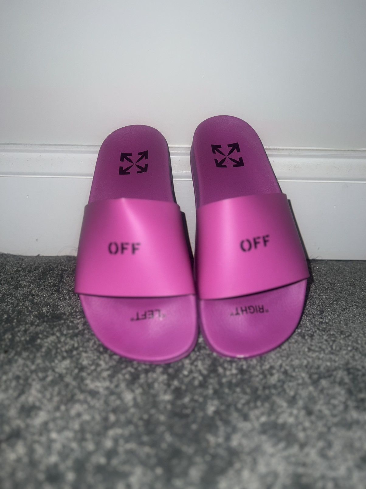 Off-White Off-White Women’s Pool Slides Size US 8 / IT 38 - 5 Thumbnail