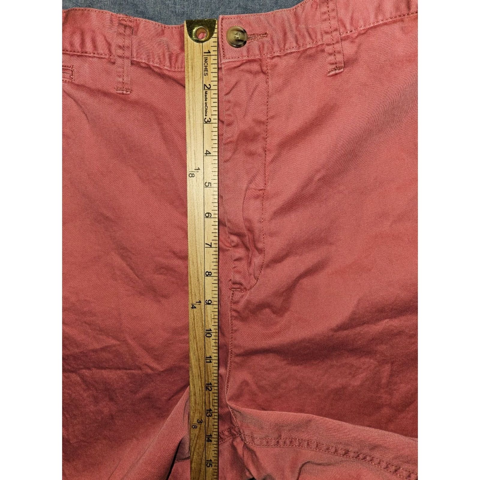 Polo Ralph Lauren Polo Ralph Lauren Chino Shorts Men 42 Relaxed Mauve Casual Preppy Logo Zipper Button Inseam 9 Size US XL / EU 56 / 4 - 4 Thumbnail