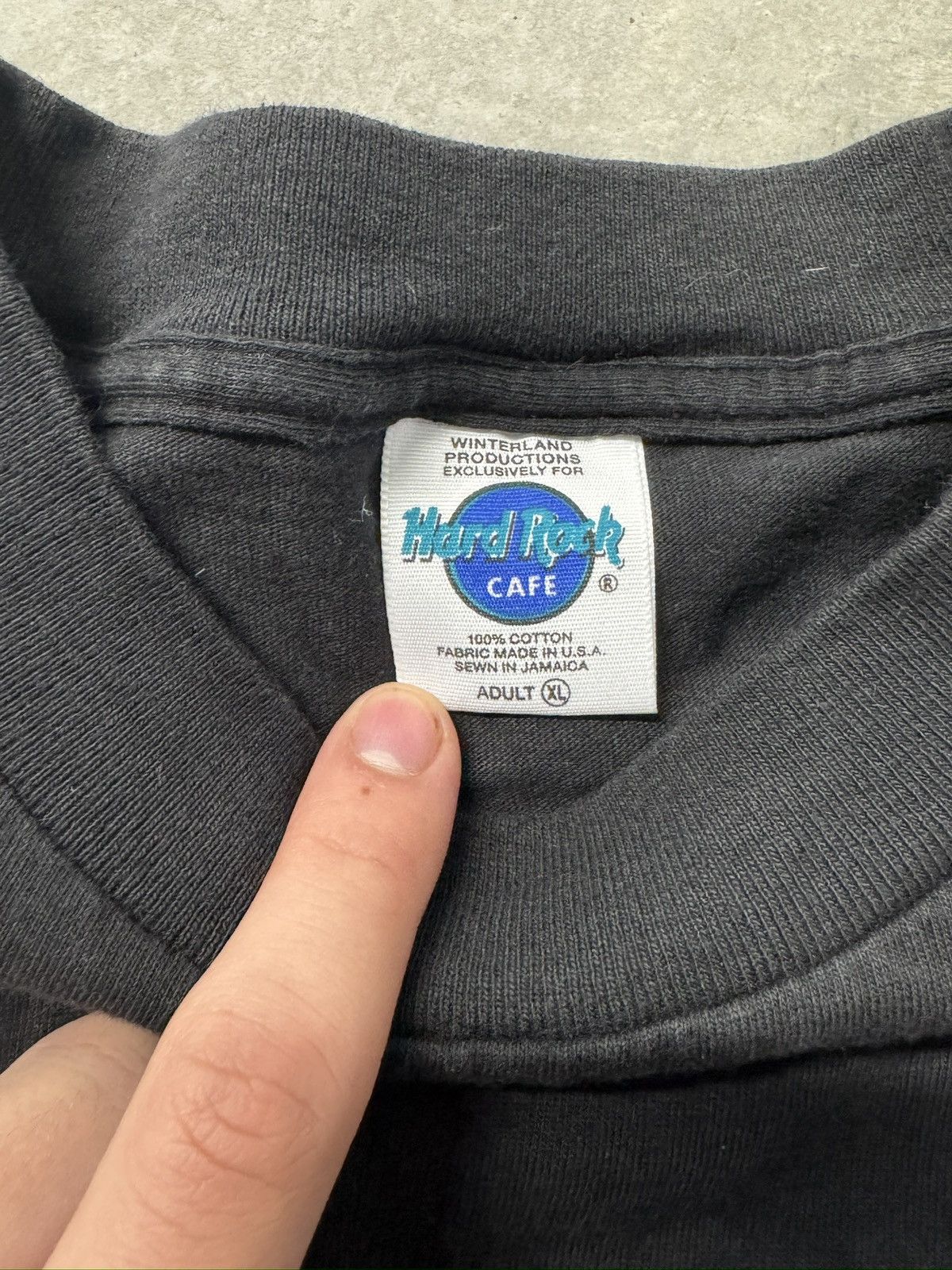Japanese Brand × Vintage vintage 90s hard rock chicago fshirt Size US XL / EU 56 / 4 - 3 Thumbnail