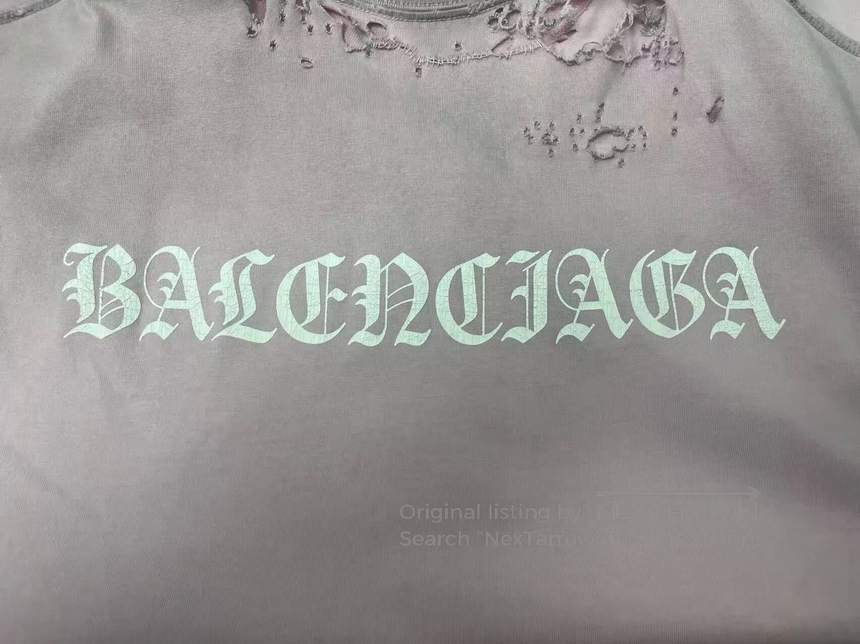 Balenciaga Balenciaga Pink Logo Short Sleeve T-Shirt. Size M / US 6-8 / IT 42-44 - 3 Thumbnail