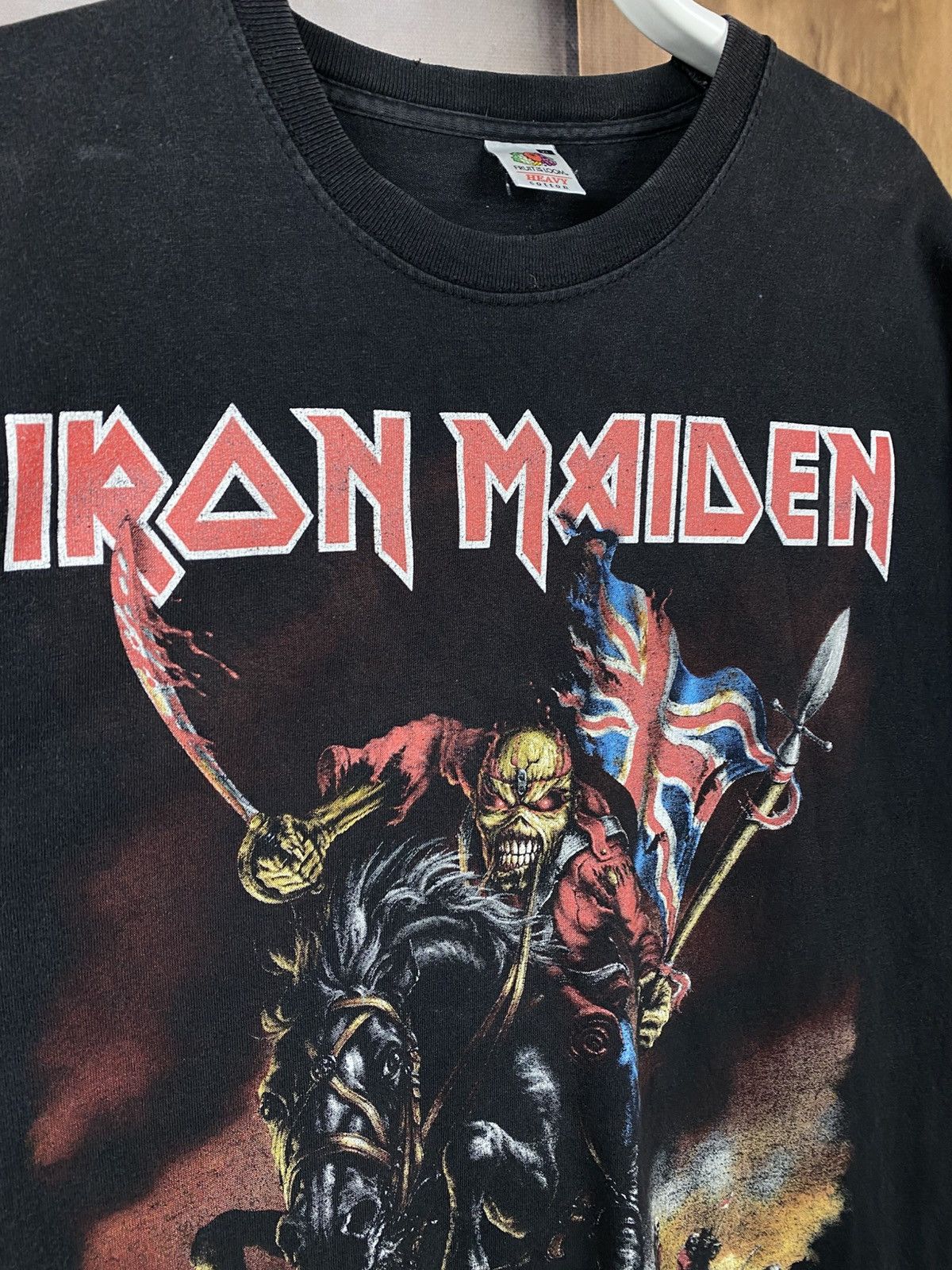 Iron Maiden 💀Vintage 2013 T-Shirt Iron Maiden The Trooper VTG Tee💀 Size US XL / EU 56 / 4 - 8 Thumbnail