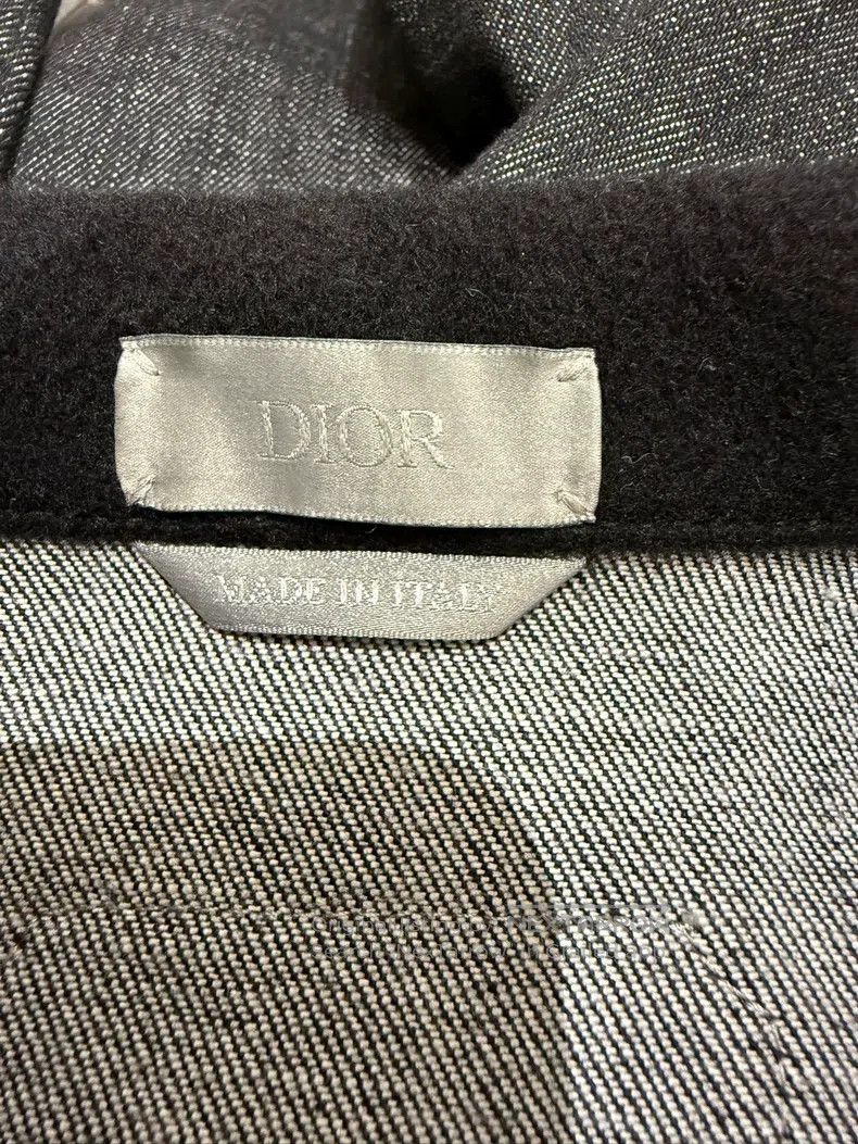 Dior Dior Black wool paneled denim jacket Size US S / EU 44-46 / 1 - 5 Thumbnail