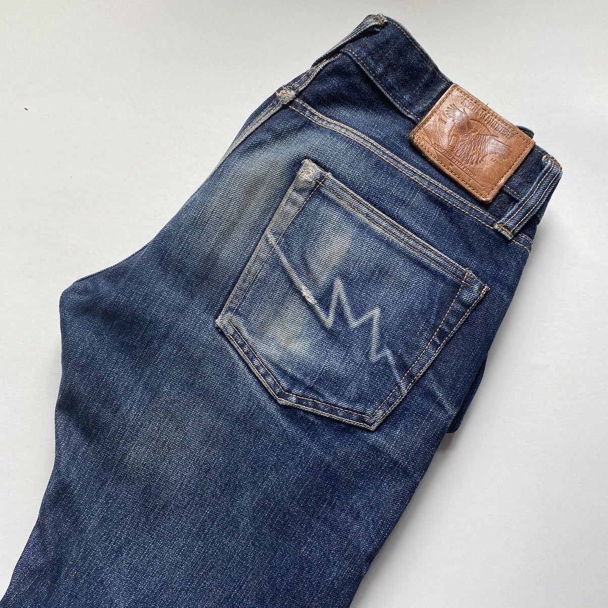 Other Mischief Iron Label Custom Tailors Selvedge Jeans Size US 32 / EU 48 - 1 Thumbnail