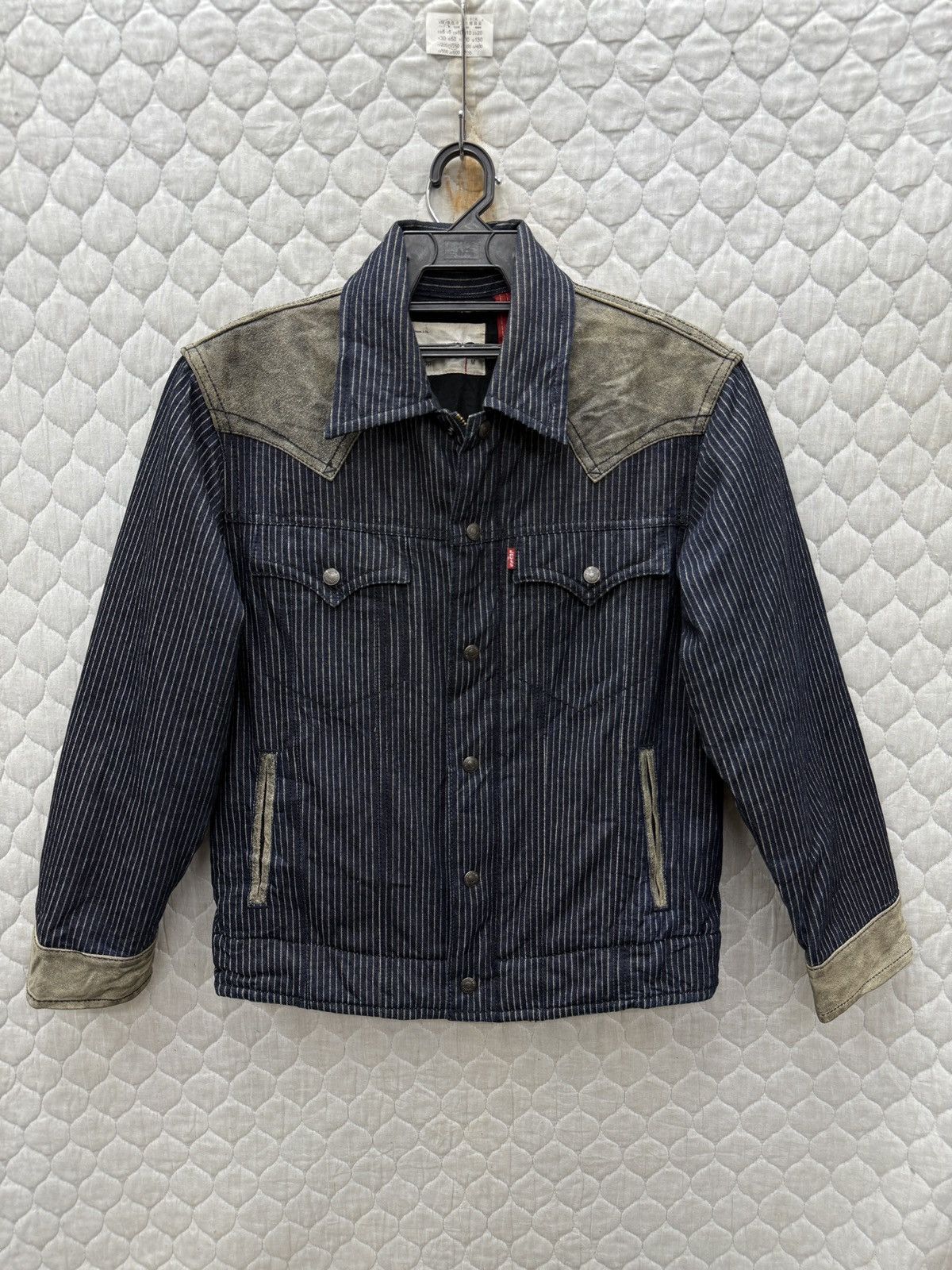 Levi's 🔥🔥🔥ARCHIVE LEVIS WABASH DENIM LEATHER JACKET Size US M / EU 48-50 / 2 - 1 Thumbnail