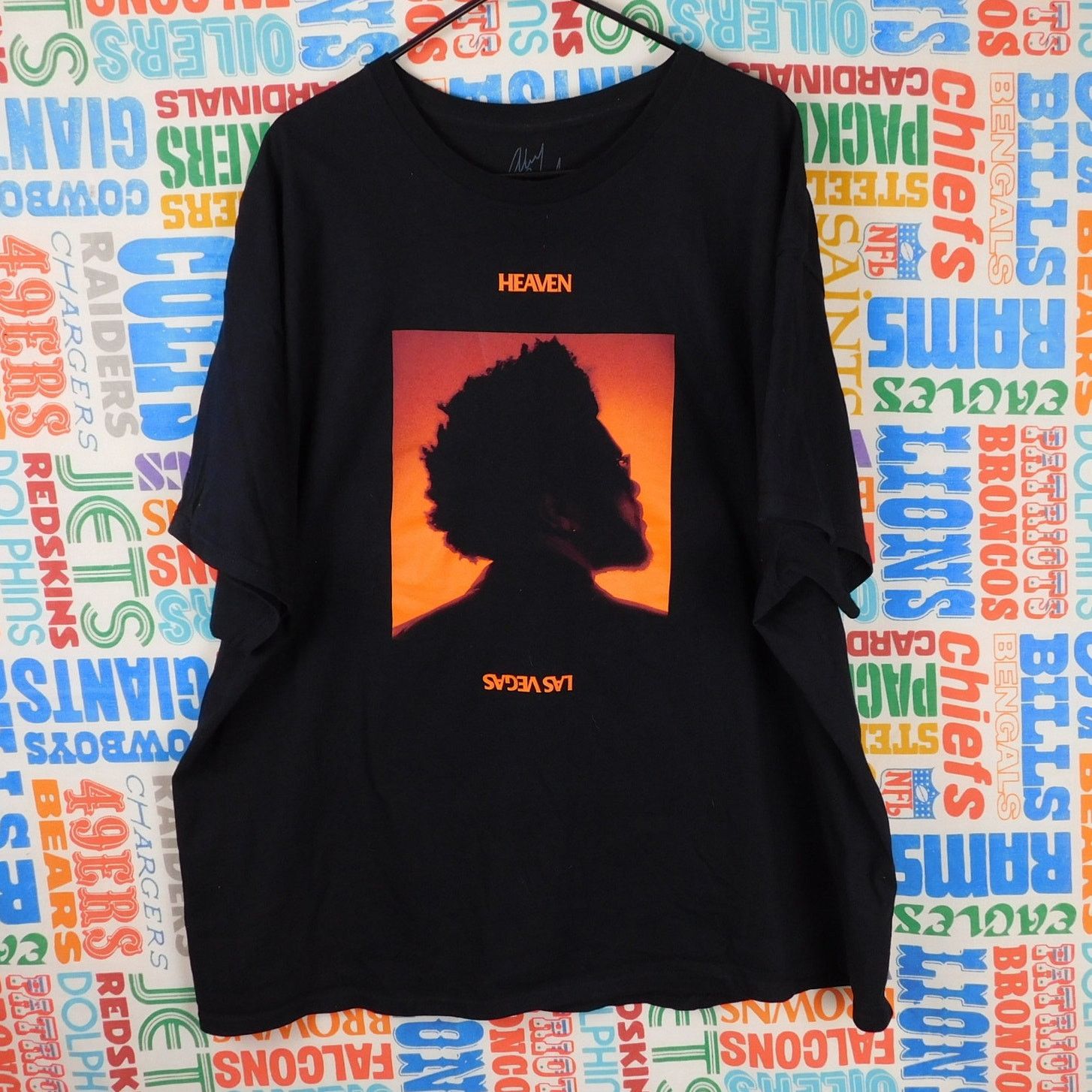 XO The Weeknd Heaven Or Las Vegas Tee Size 2XL Black XO Size US XXL / EU 58 / 5 - 1 Thumbnail