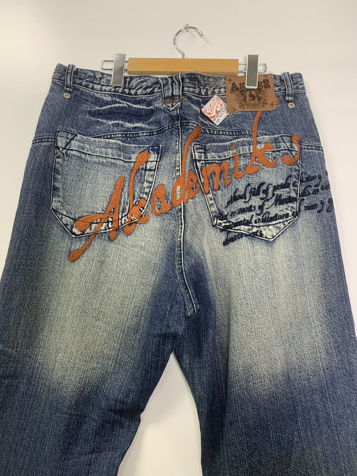 Akademiks × Vintage Vintage Akademiks distress jeans Size US 36 / EU 52 - 9 Thumbnail