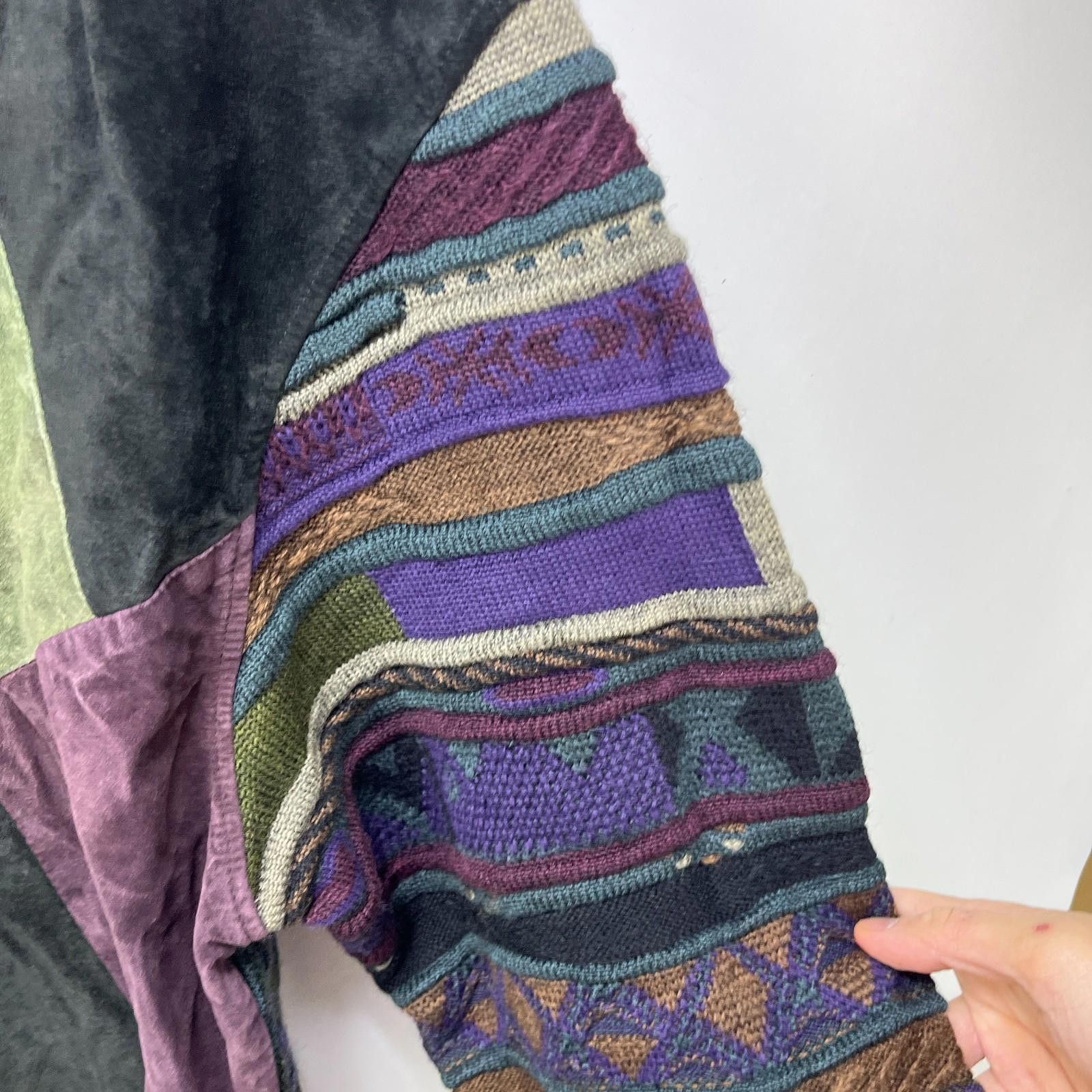 Cabelas Vintage 90s Tosani Coogi Style 3D Knit Sweater Size Medium Size US XL / EU 56 / 4 - 5 Thumbnail