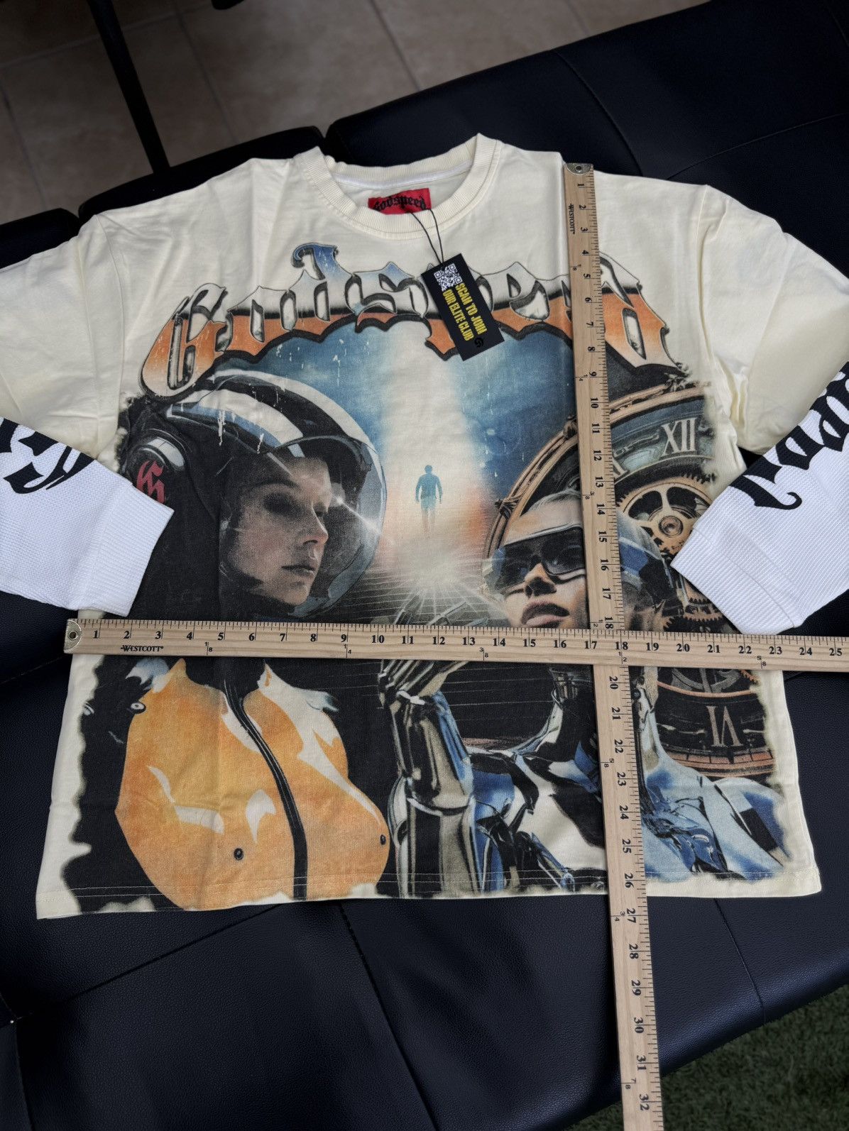 Godspeed Godspeed LS Chosen One Tee Shirt Size L (NEW) Size US L / EU 52-54 / 3 - 3 Thumbnail