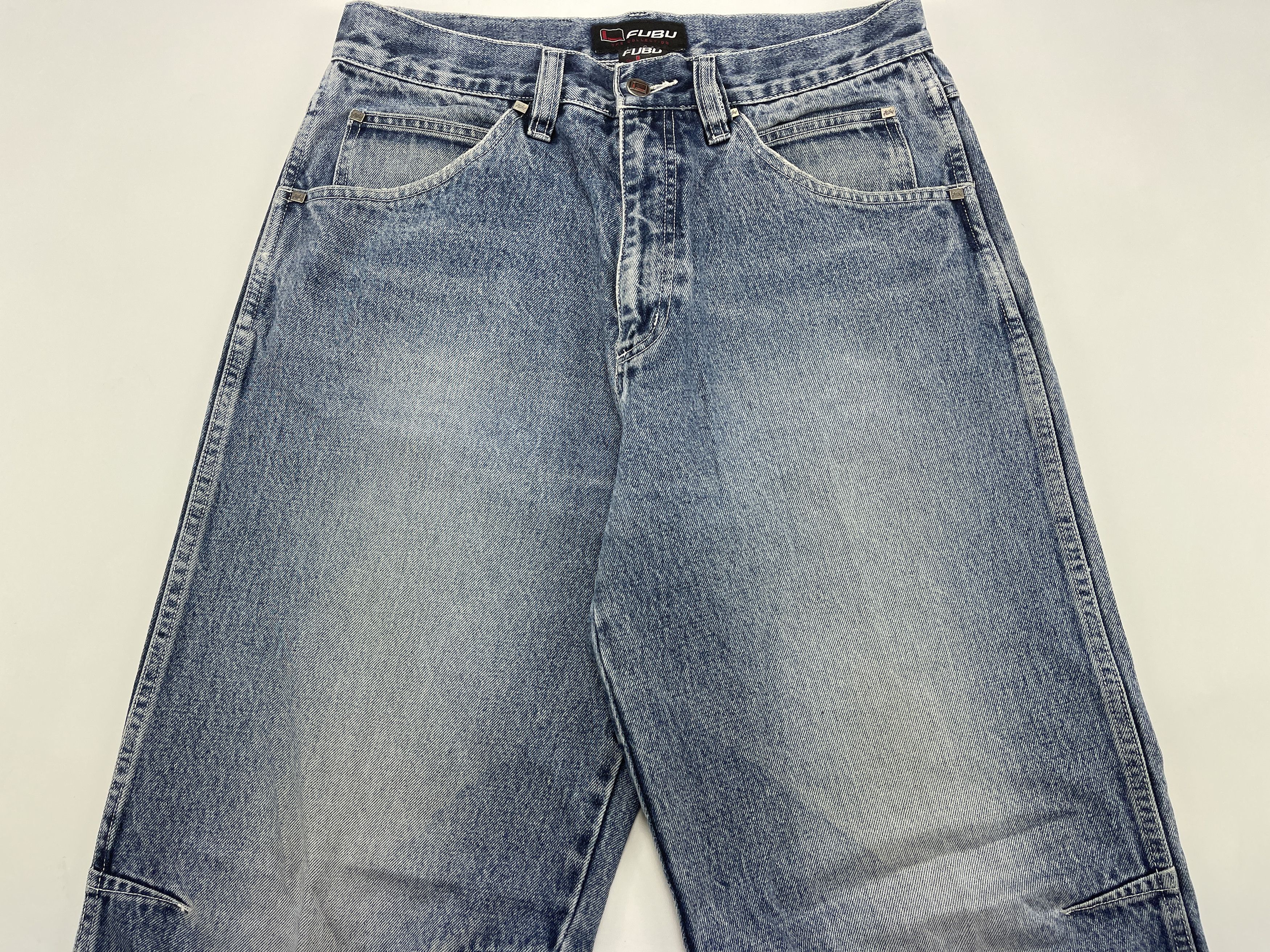 Fubu FUBU jeans, vintage baggy jeans, 90s hip hop skater Y2K 34 Size US 34 / EU 50 - 8 Thumbnail