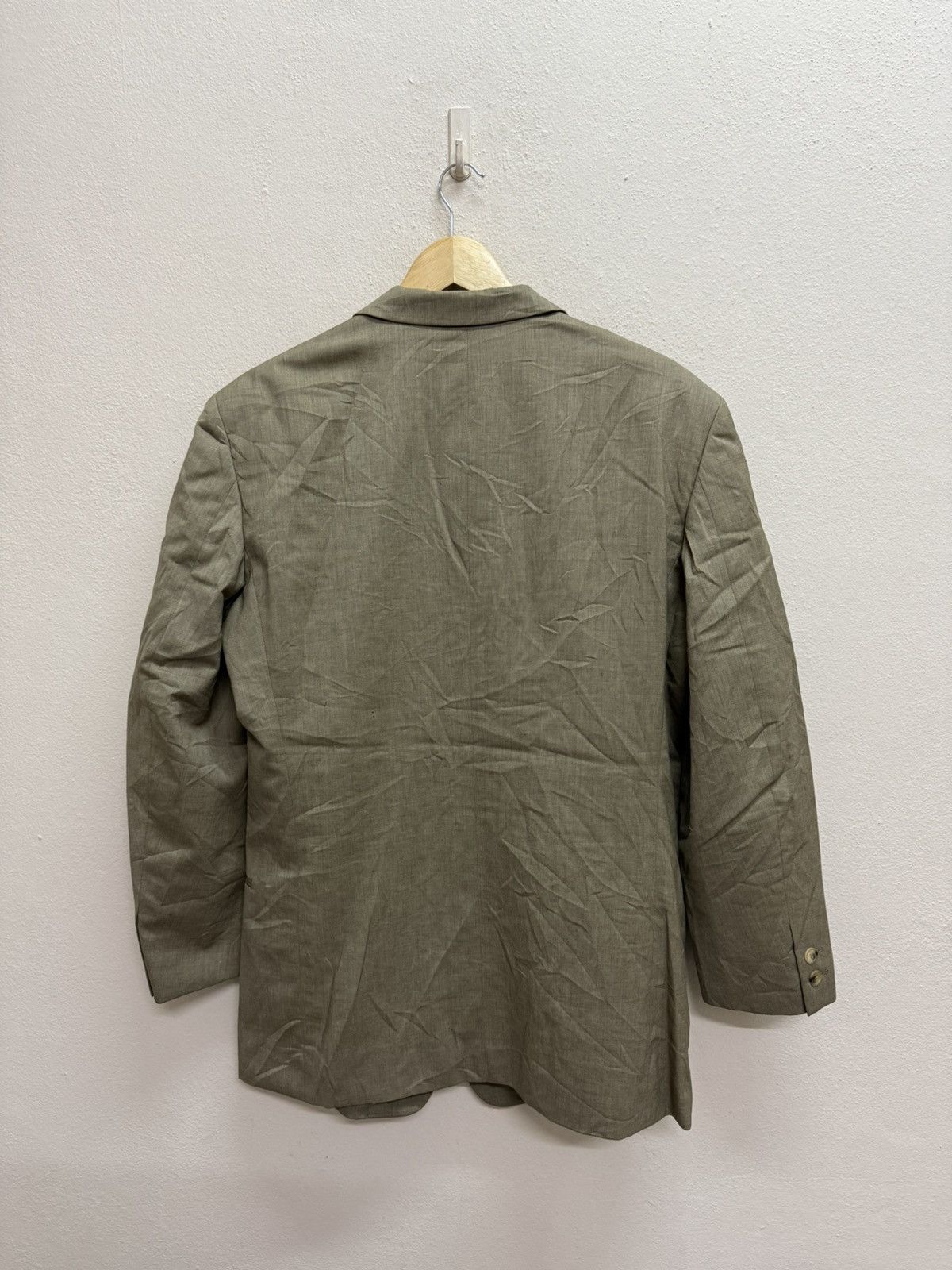 Issey Miyake Issey Miyake Men Beige Blazer Size 40S - 16 Thumbnail