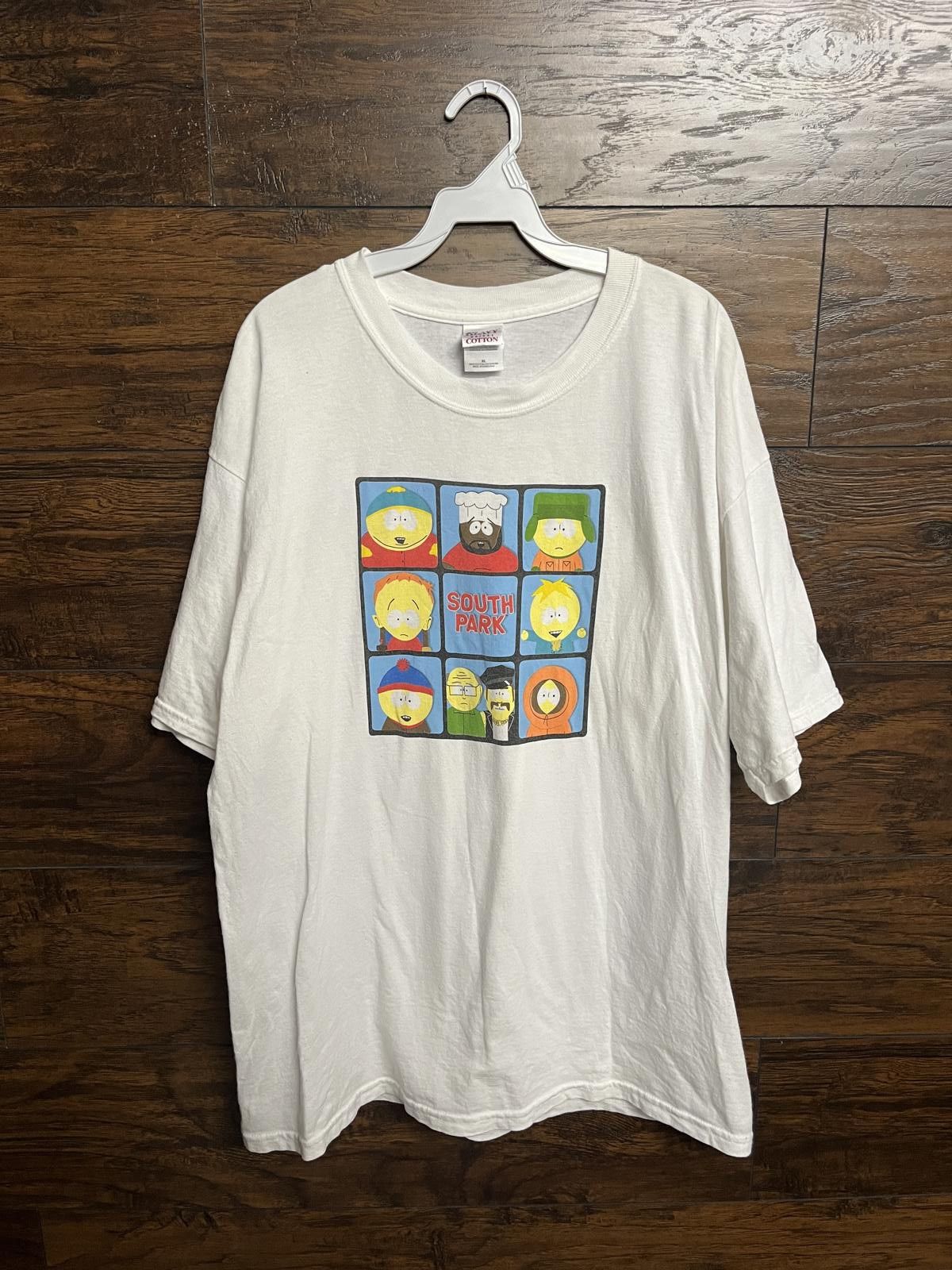 Gildan Y2k Rare South Park T-shirt Brady Bunch Parody Humor Tee Size US XL / EU 56 / 4 - 1 Thumbnail