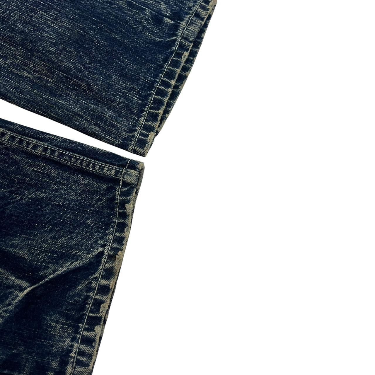 Japanese Brand Vintage Big Train Embroidered Koi Japanese Jeans - Waist 30 Size US 30 / EU 46 - 7 Thumbnail