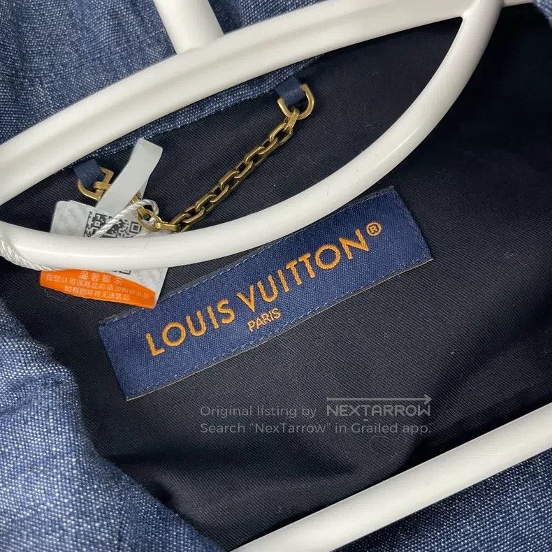 Louis Vuitton Louis Vuitton 25SS blue shirt Size US S / EU 44-46 / 1 - 3 Thumbnail