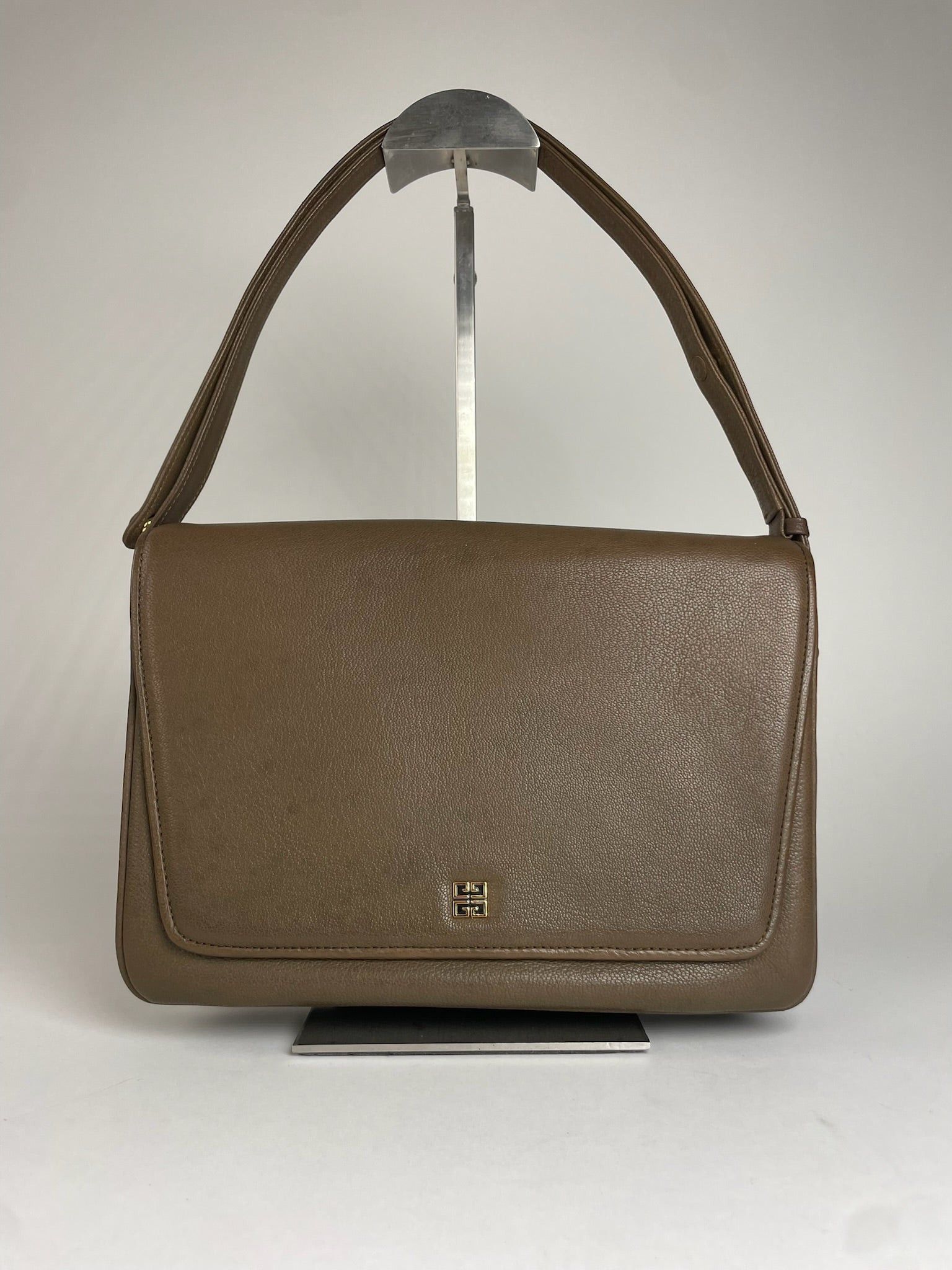 Givenchy Vintage 2Way leather Handbag Brown Size ONE SIZE - 1 Thumbnail