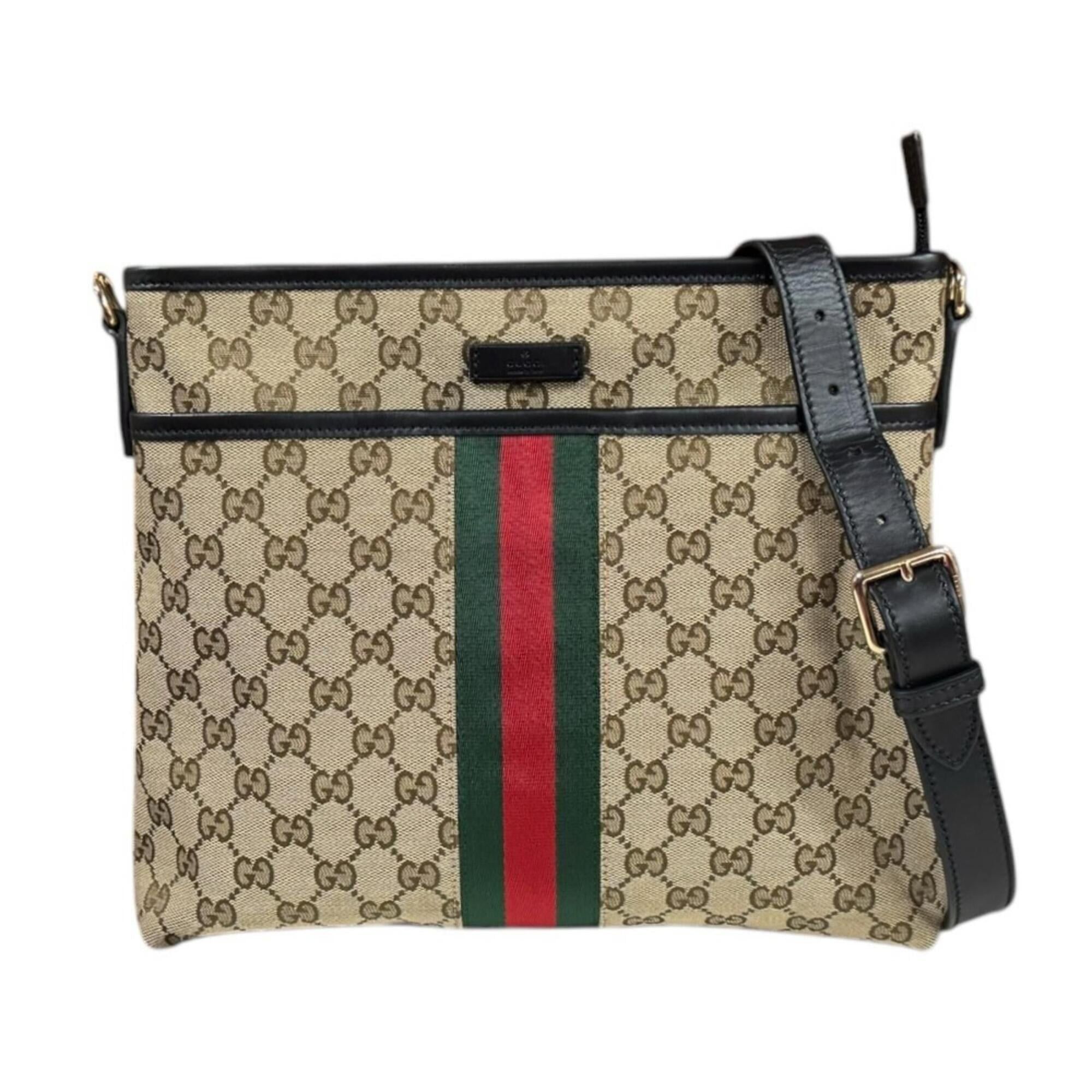 Gucci Gucci Sherry Shoulder Bag, GG Canvas 388926, Beige, Women's, GUCCI Size ONE SIZE - 1 Thumbnail