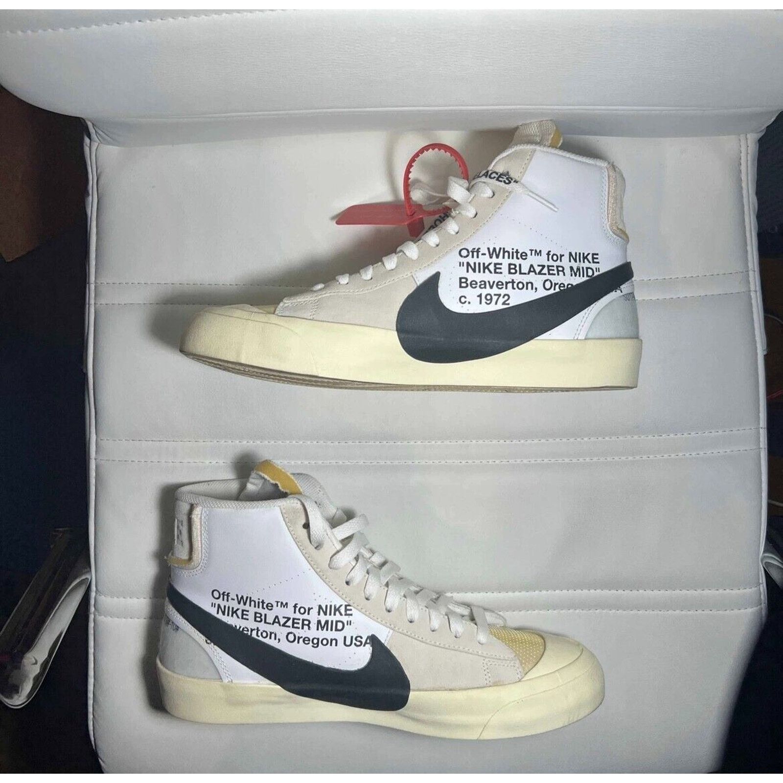 Nike Size 10 - Nike Off-White x Blazer Mid The Ten Size US 10 / EU 43 - 2 Thumbnail