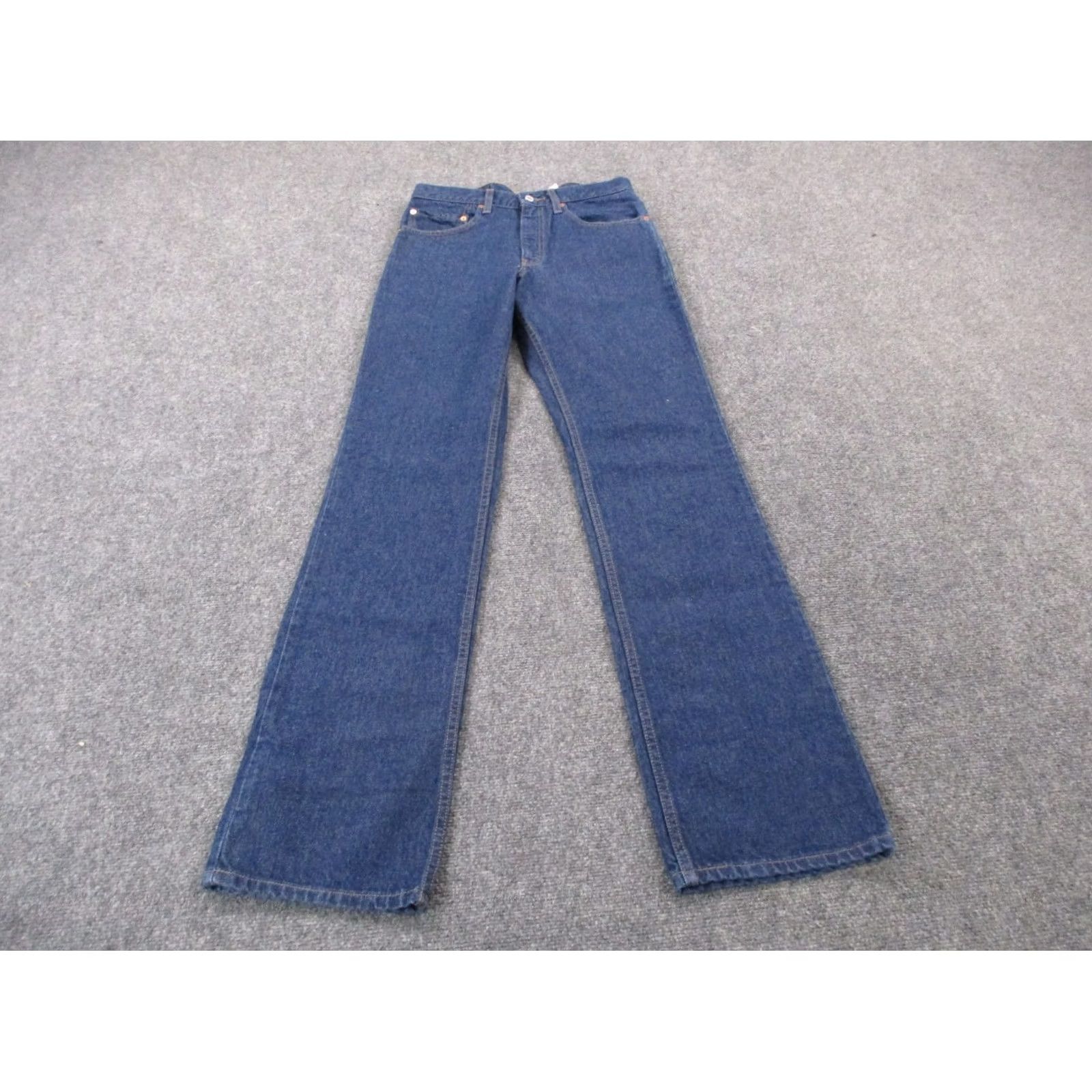 Levi's VINTAGE Levi's Jeans Mens 32 X 36 Denim Bootcut 517 Blue Leather Red Tab 90s Size US 30 / EU 46 - 3 Thumbnail