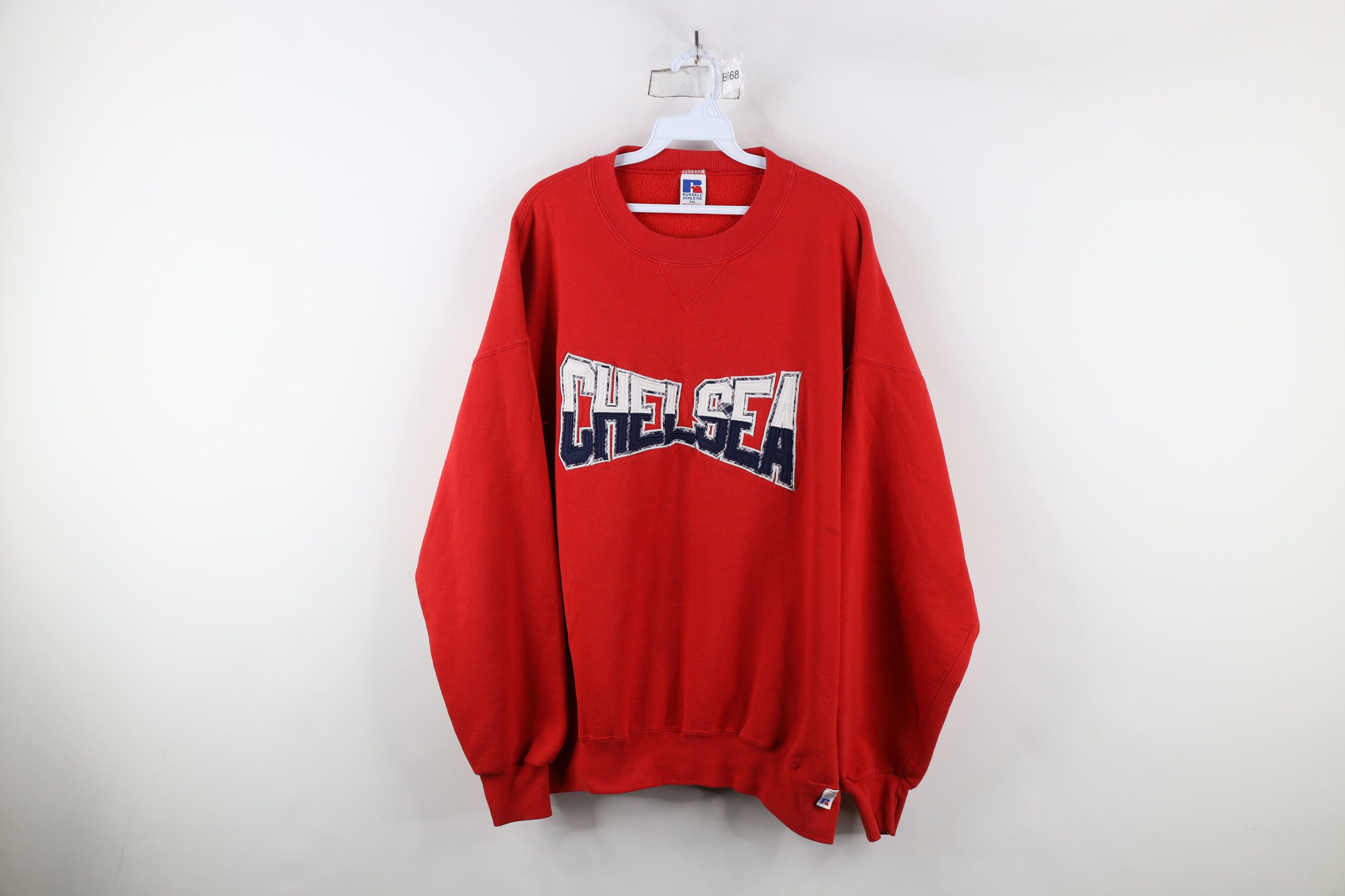 Russell Athletic × Vintage Vintage 90s Russell Athletic Chelsea Crewneck Sweatshirt USA Size XXL / US 16-18 / IT 52-54 - 1 Thumbnail