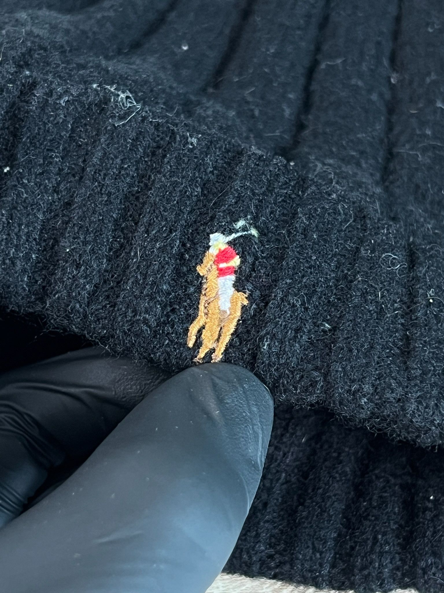 Polo Ralph Lauren × Ralph Lauren Polo Ralph Lauren Small Pony Beanie Size ONE SIZE - 2 Thumbnail