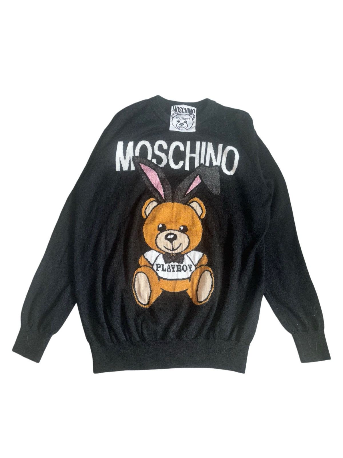 Jeremy Scott × Moschino MOSHINO X JEREMY SCOTT PLAYBOY SWEATER Size S / US 4 / IT 40 - 1 Thumbnail