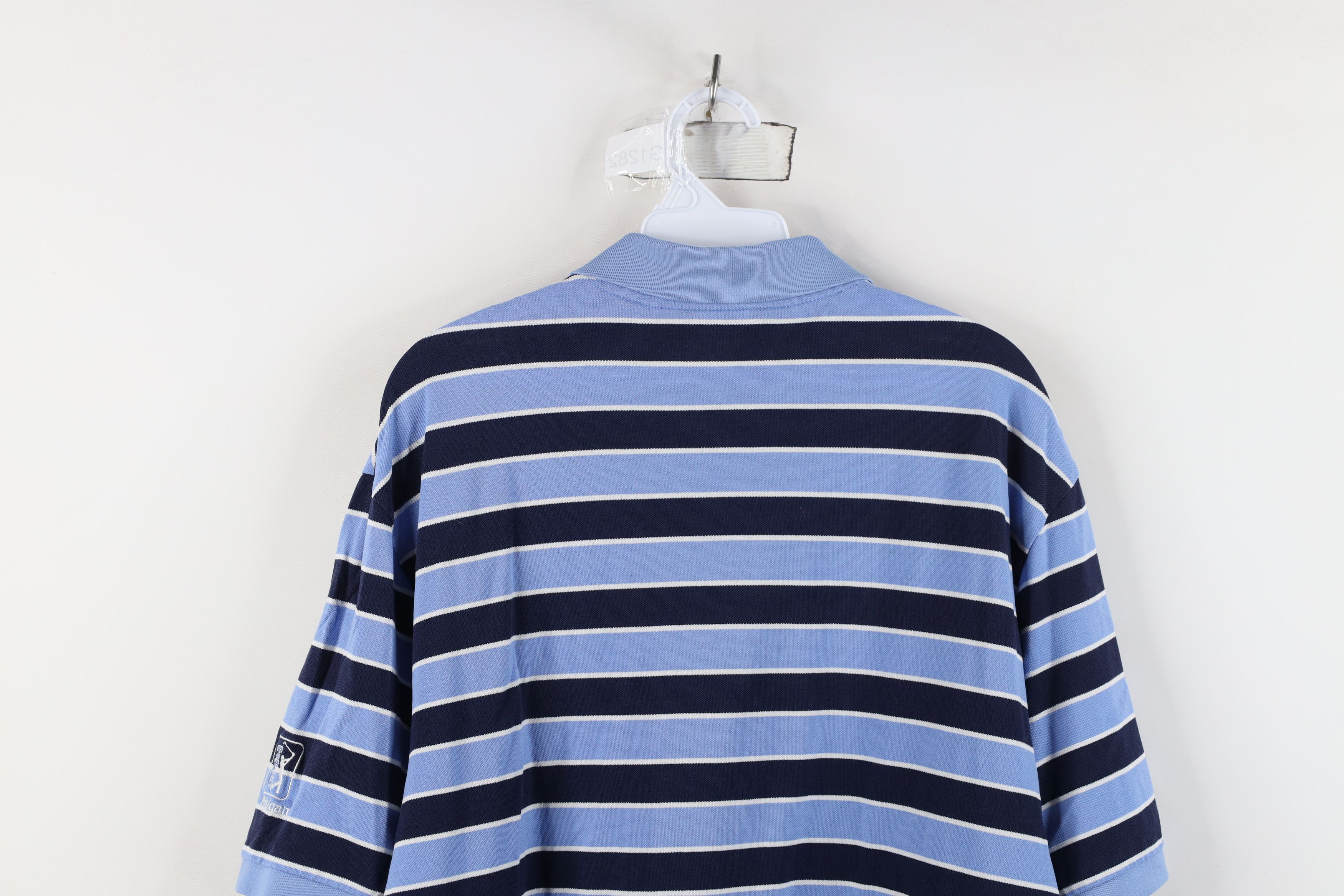 Ralph Lauren Polo Golf Ralph Lauren Striped Color Block Knit Polo Shirt Size US XL / EU 56 / 4 - 13 Thumbnail