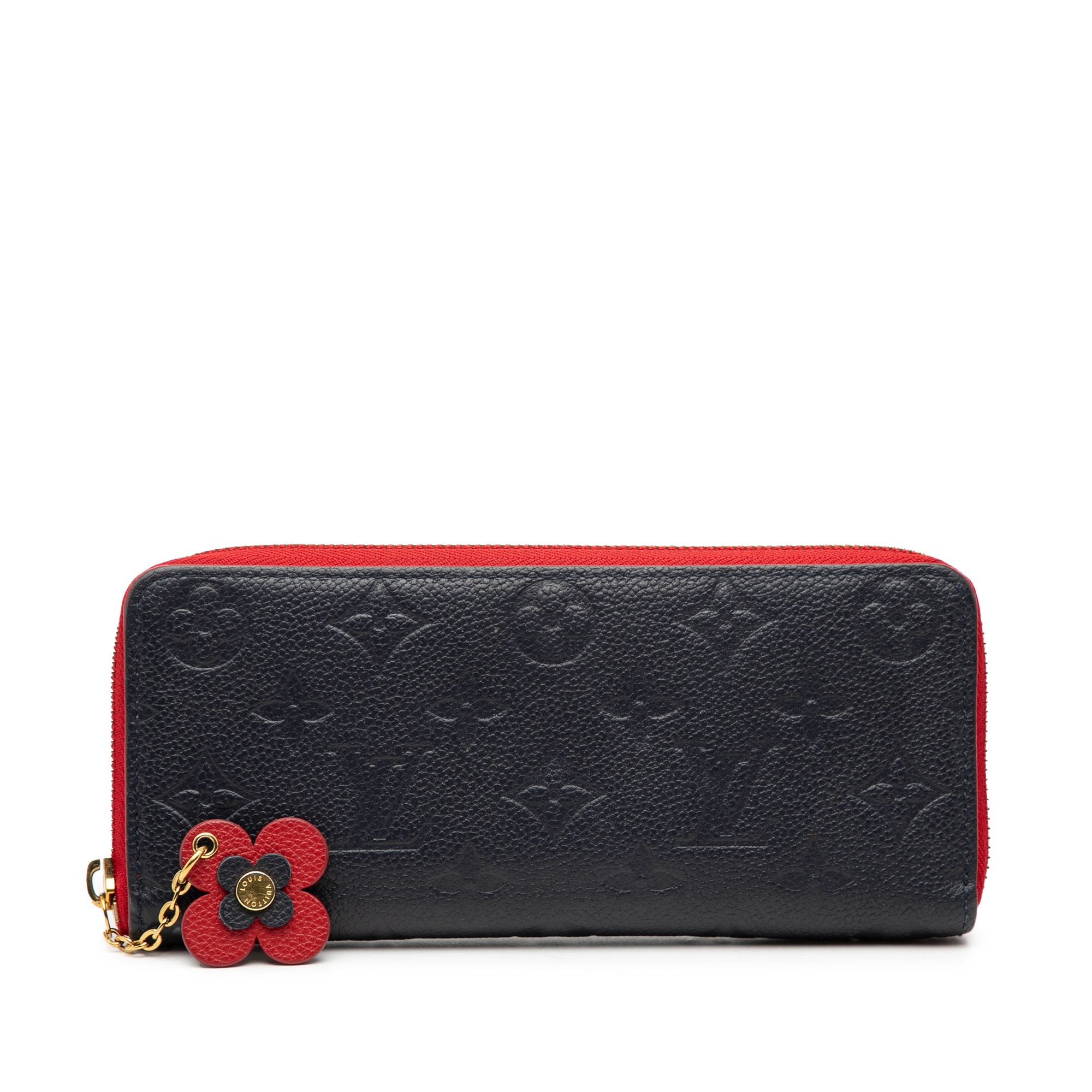 Louis Vuitton Louis Vuitton Monogram Empreinte Bloom Flowers Clemence Wallet Size ONE SIZE - 1 Thumbnail
