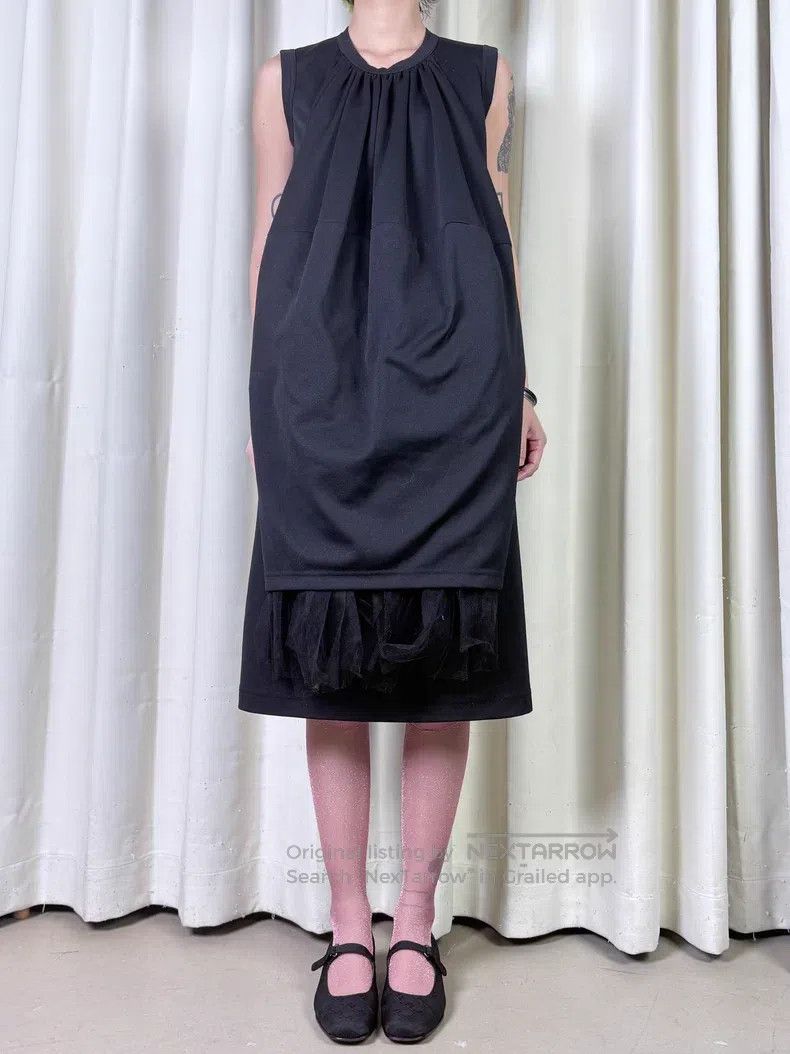Comme des Garcons Comme Des Garcons Deconstructed Black Lace Dress Size XS / US 0-2 / IT 36-38 - 3 Thumbnail