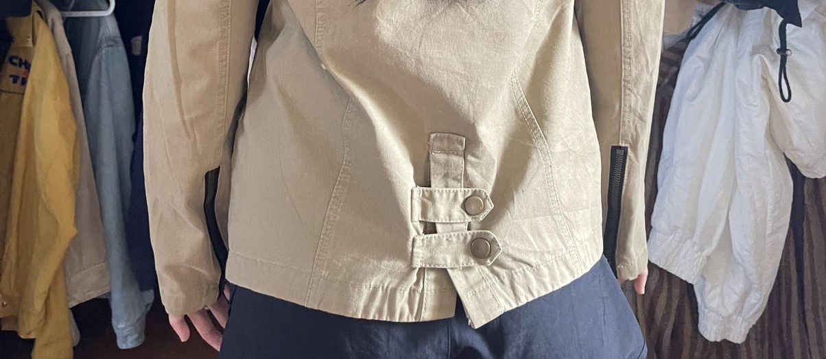 Japanese Brand Free's Mart Asymmetrical High Neck Cargo Jacket Size M / US 6-8 / IT 42-44 - 5 Thumbnail