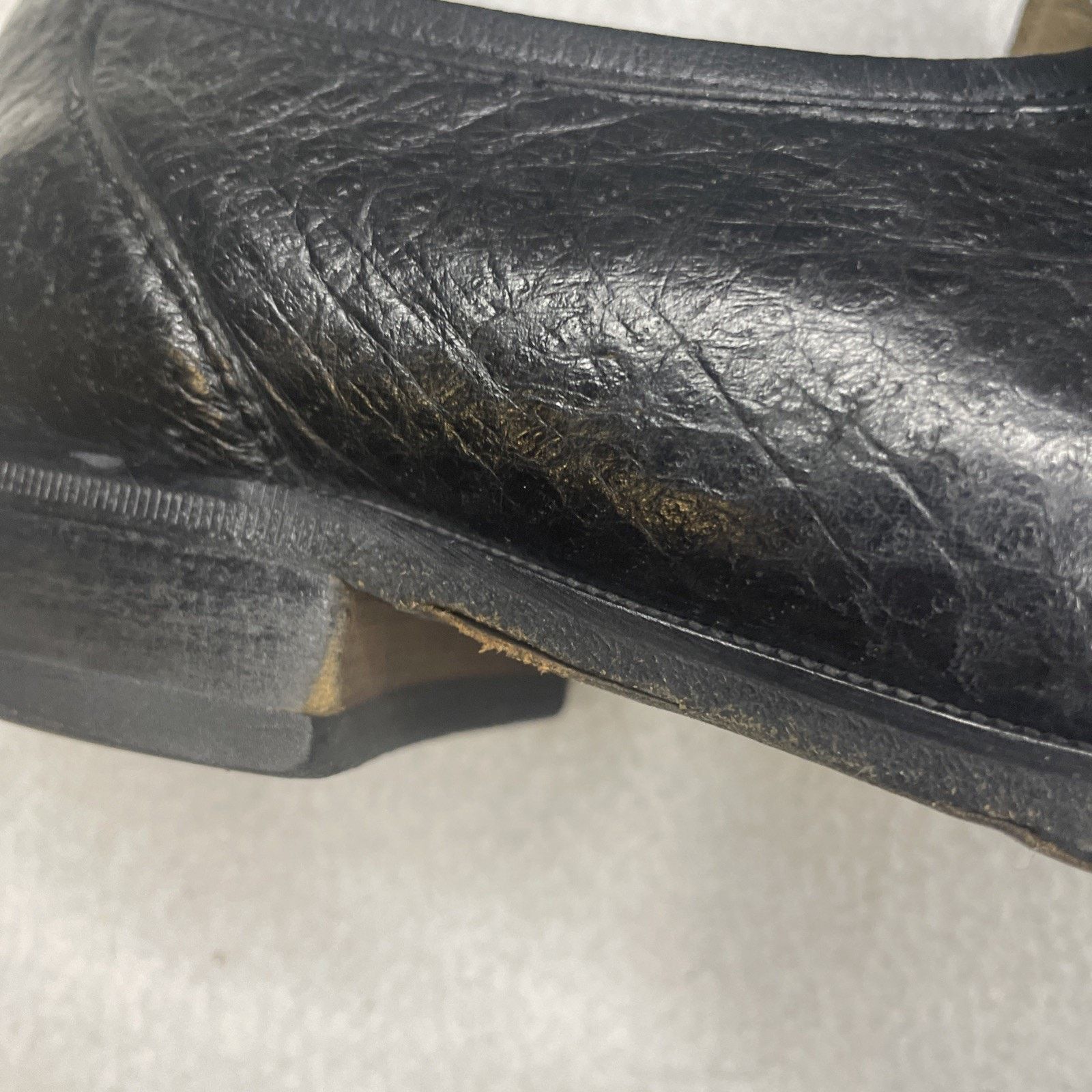 Zilli Authentic ZILLI Handmade Italian Black Leather Loafers Size US 11 / EU 44 - 5 Thumbnail