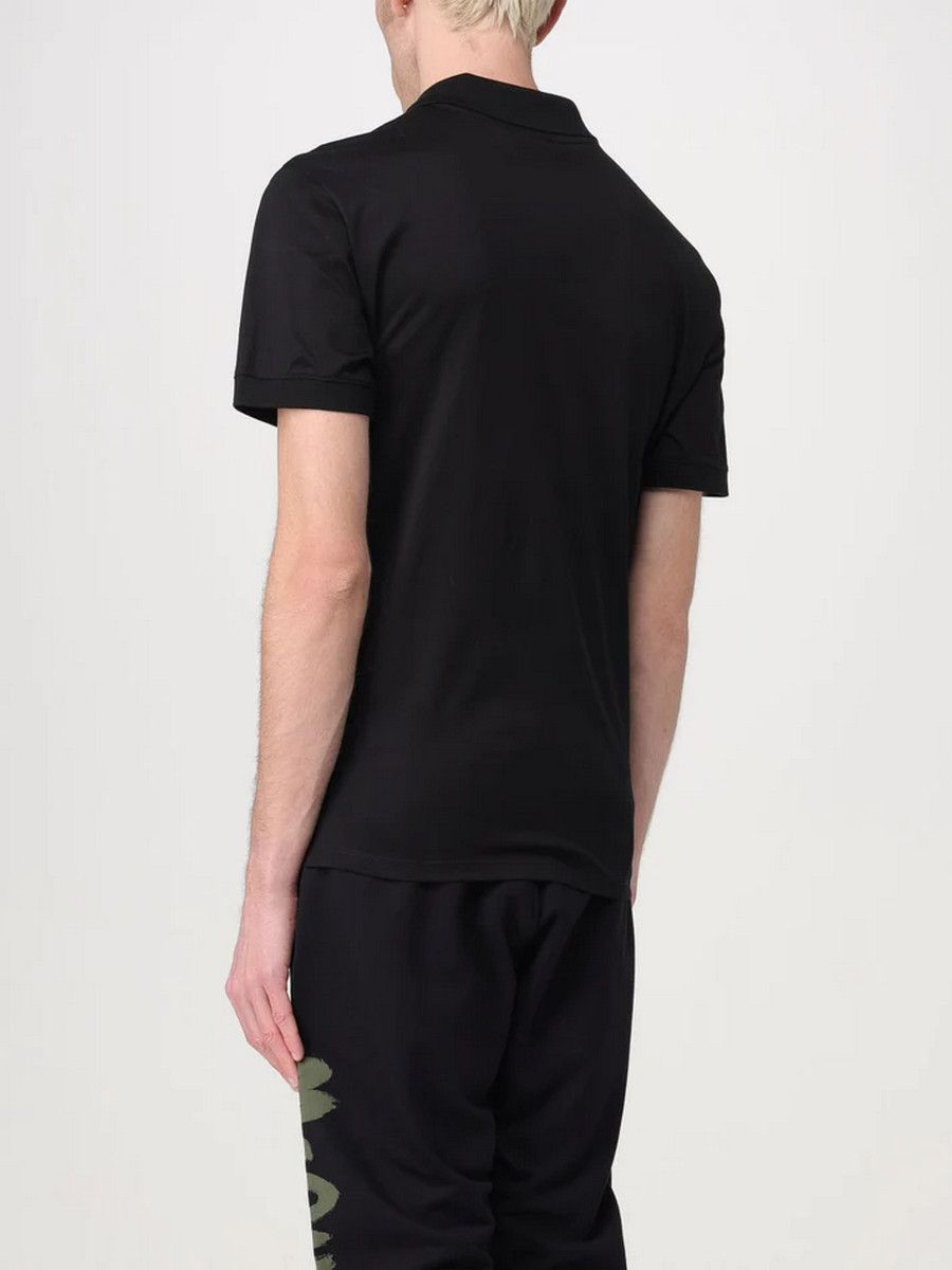Alexander McQueen ALEXANDER MCQUEEN Seal black logo embroidered polo shirt q Size US M / EU 48-50 / 2 - 3 Thumbnail
