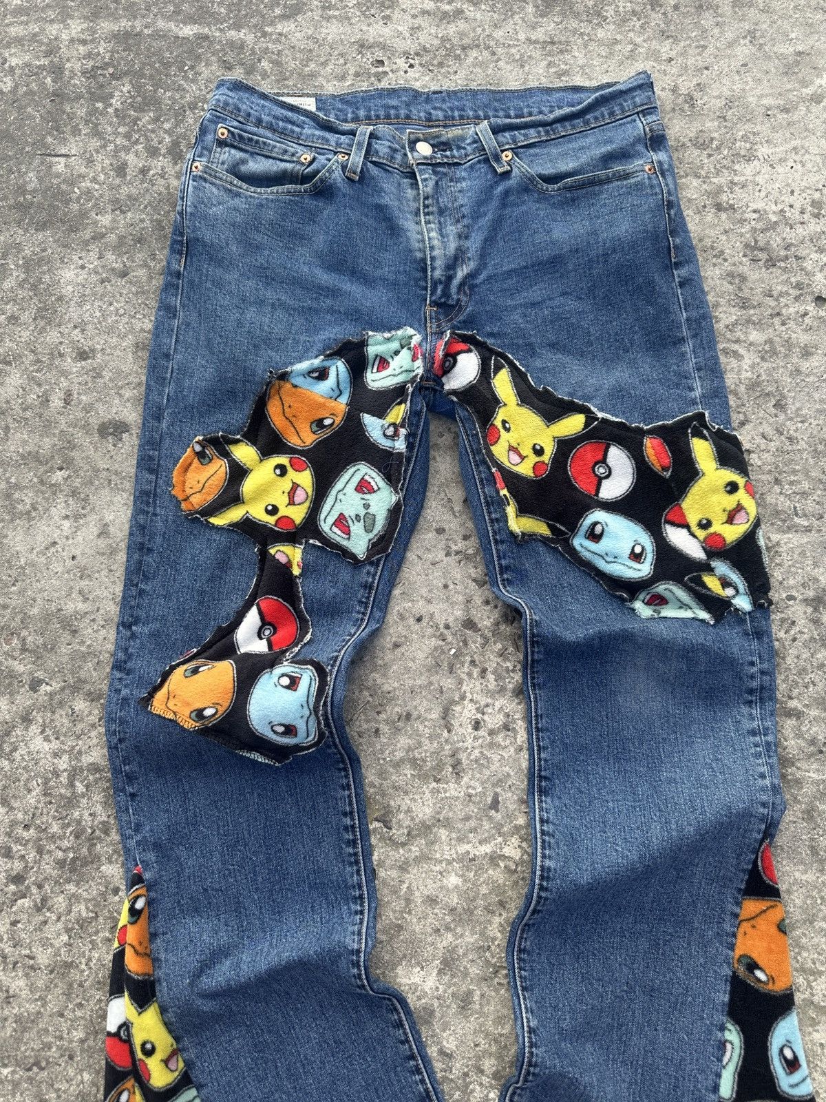 Levi's Y2K Vintage Levi’s Custom Pokemon Streetwear Style USA L Size US 34 / EU 50 - 4 Thumbnail