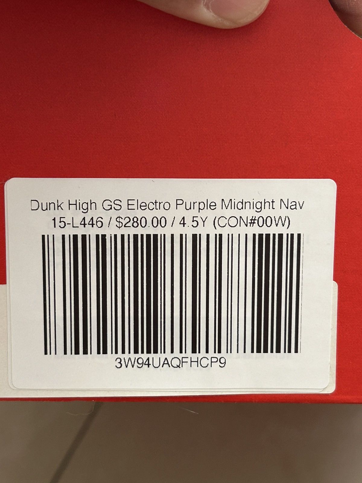 Nike Nike dunk High Electro Purple Size US 4.5 / IT 34.5 - 7 Thumbnail