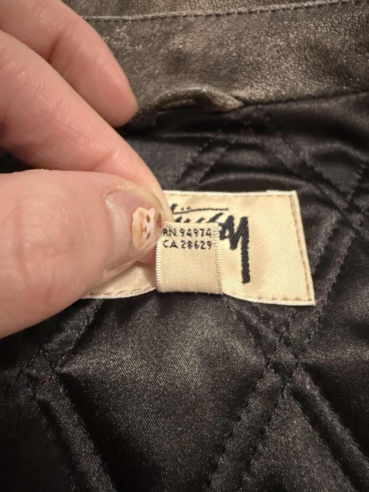 Stussy STÜSSY SPRING '24 Leather jacket Size US M / EU 48-50 / 2 - 6 Thumbnail