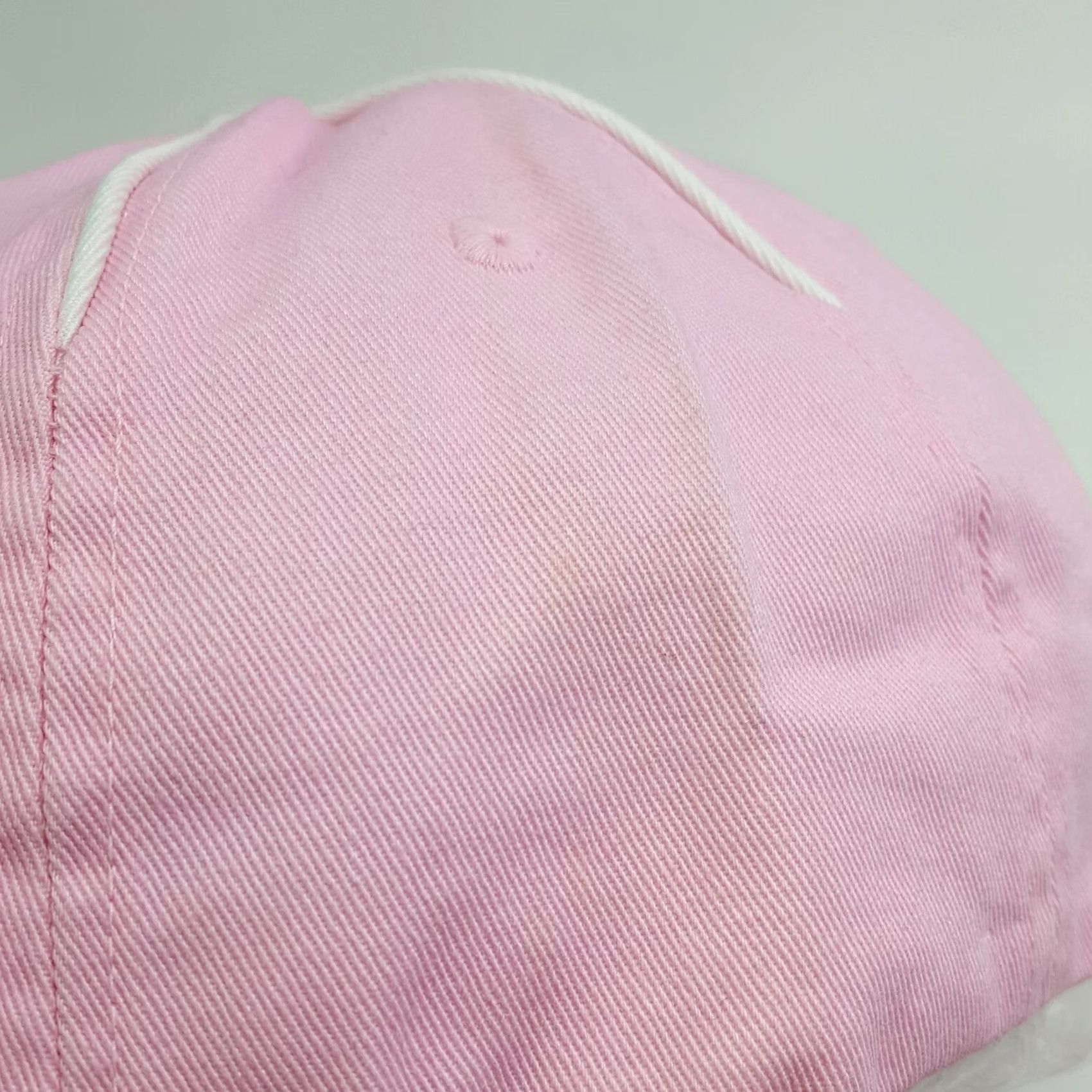 Pinko VINTAGE UNCW University Of Wilmington Women's Pink Adjustable Hat Baseball Cap College Hat Womens Pink Uncw University 90s Retro Size ONE SIZE - 6 Thumbnail