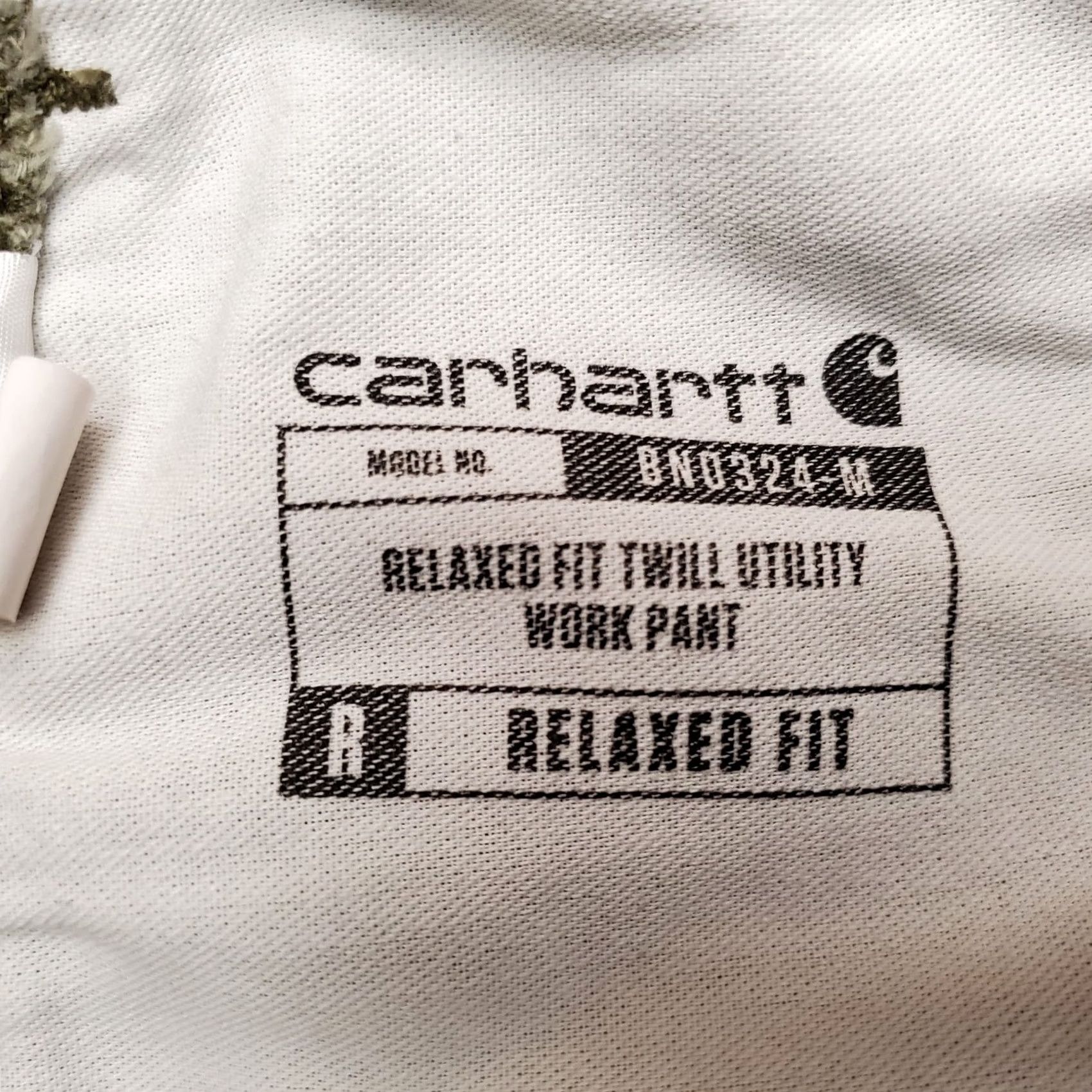 Carhartt Carhartt Pants Men 42x30 Green Twill Relaxed Carpenter Cargo Workwear B324 ARG Size US 42 / EU 58 - 7 Thumbnail