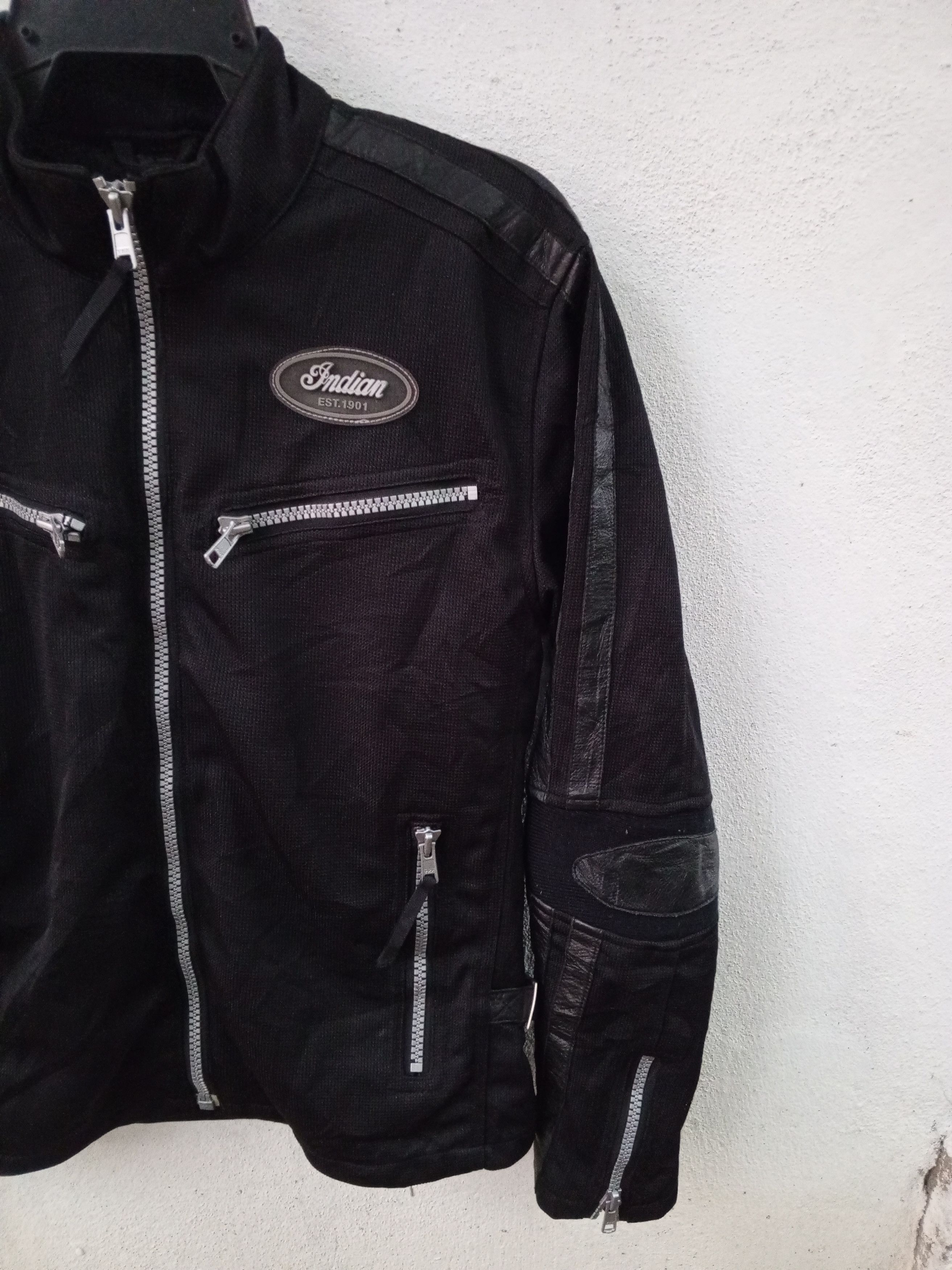 Indian Motorcycle × Japanese Brand INDIAN M.C MOTORCYCLE JACKER RACING Size US M / EU 48-50 / 2 - 3 Thumbnail