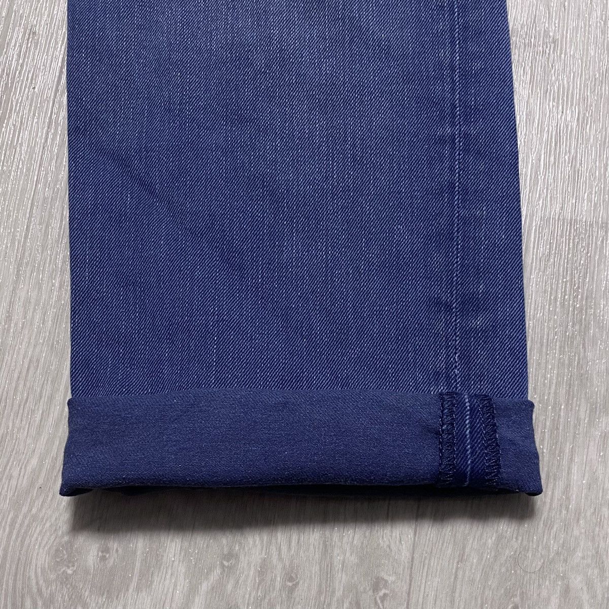 Acne Studios Acne Studios Vega Deep Petrol Washed Blue Stretch Jean Denim Size US 30 / EU 46 - 24 Thumbnail