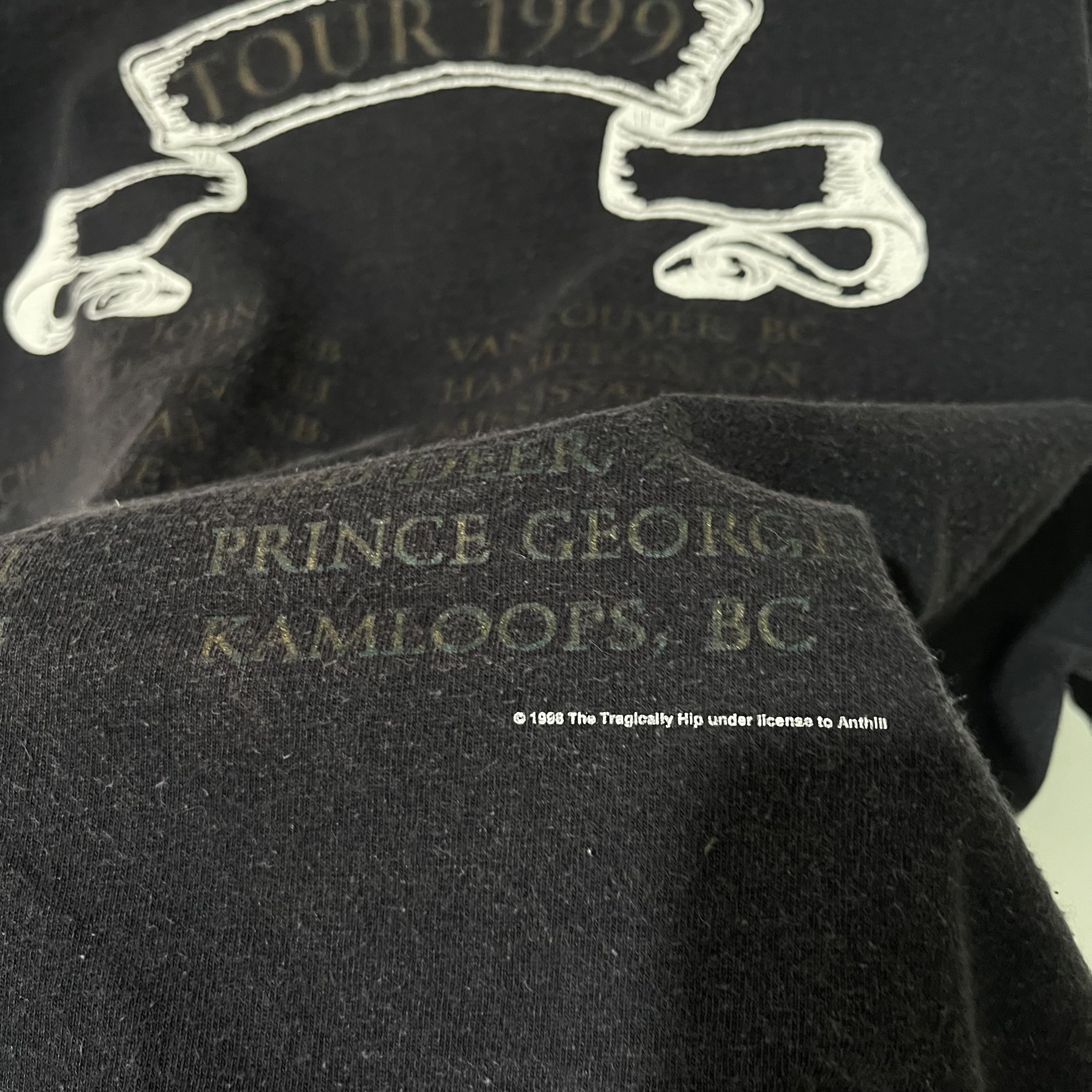 Band Tees Vintage 1999 Tragically Hip Phantom Power Shirt Size US XXL / EU 58 / 5 - 5 Thumbnail