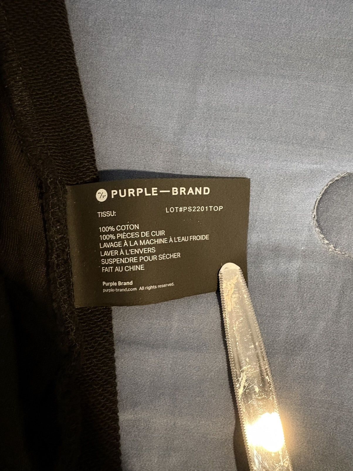 Purple Brand Purple Brand P407 History Jogger - Wash Black Size US 32 / EU 48 - 8 Thumbnail