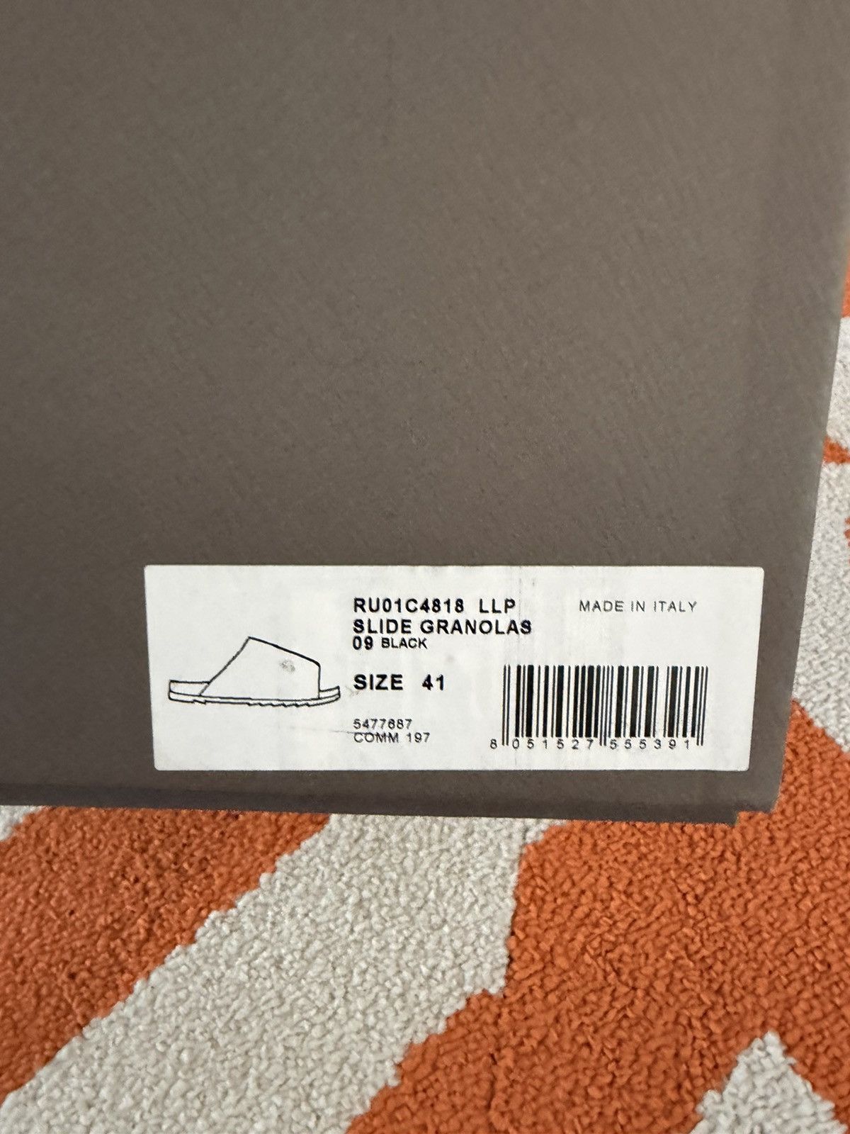 Rick Owens Rick Owens Granola slide Size US 8 / EU 41 - 7 Thumbnail