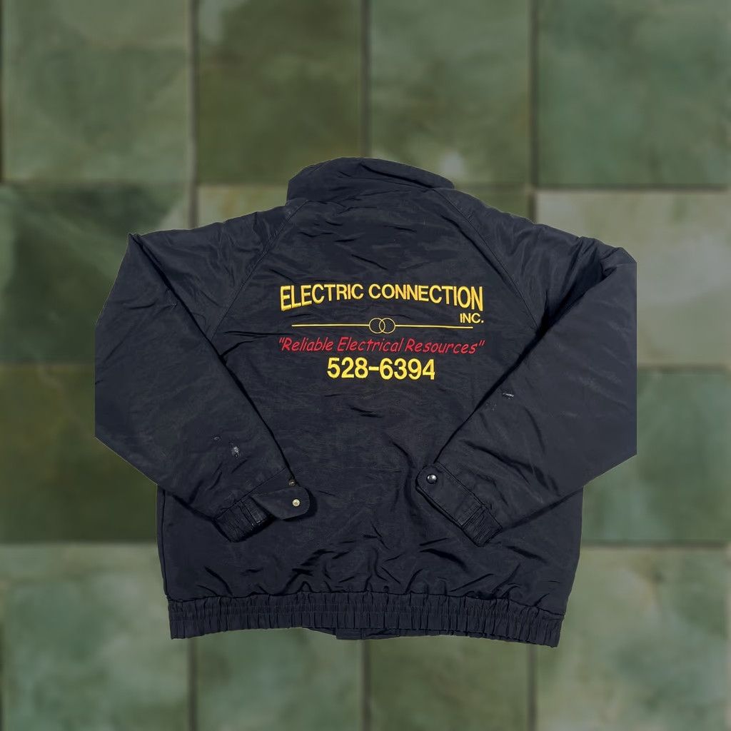 Carhartt Carhartt Jacket Mens Black Nylon Bomber Coat Electric Connection Workwear Read XL Size US XL / EU 56 / 4 - 1 Thumbnail