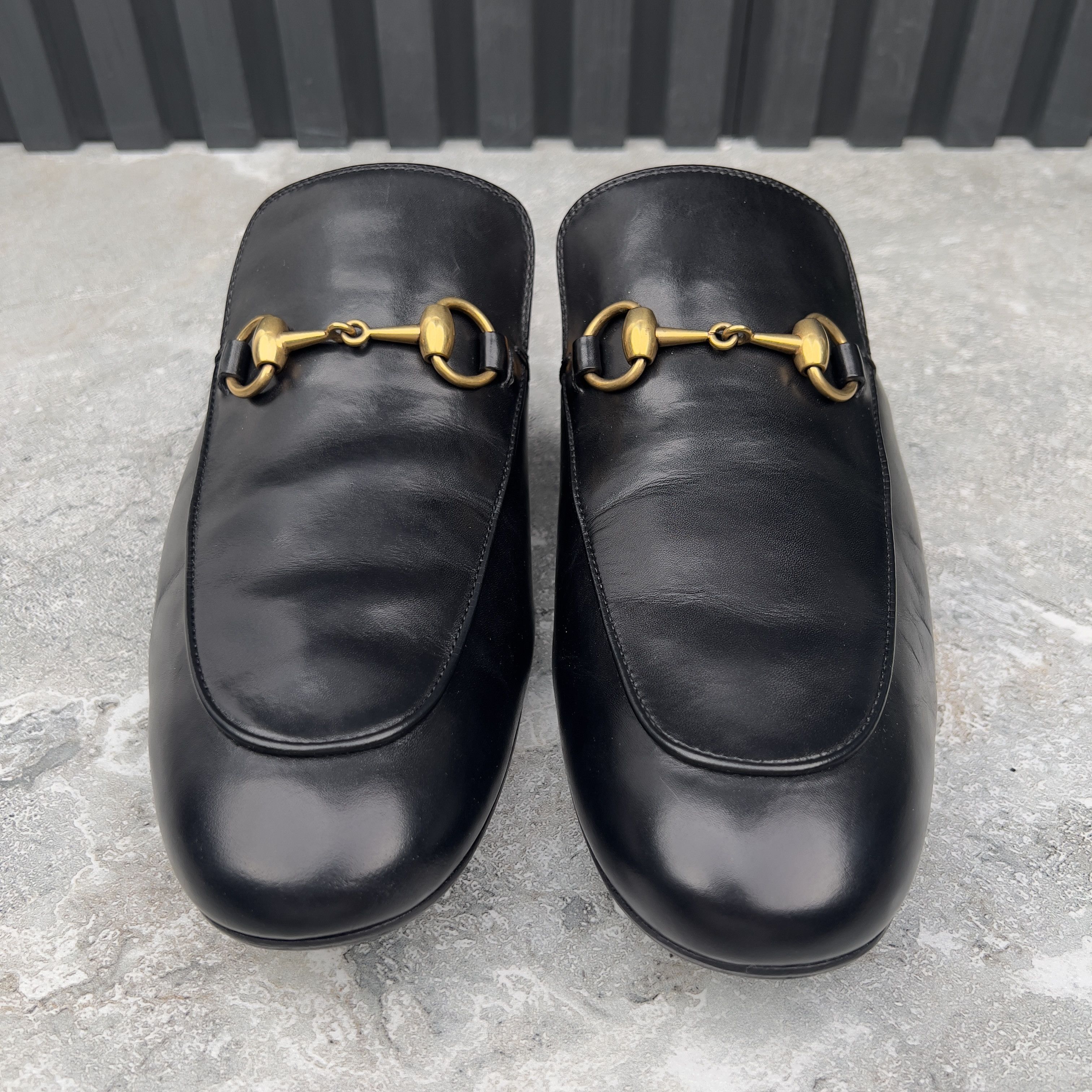 Gucci GUCCI Princetown Horsebit Jordaan Mule Leather Size US 9.5 / EU 42-43 - 6 Thumbnail