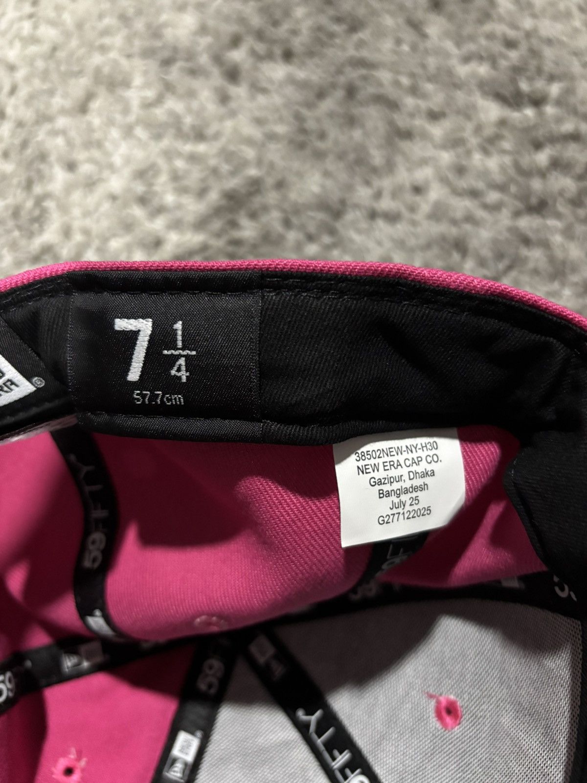 Supreme Supreme Cancer Awareness New Era Hat Size ONE SIZE - 5 Thumbnail