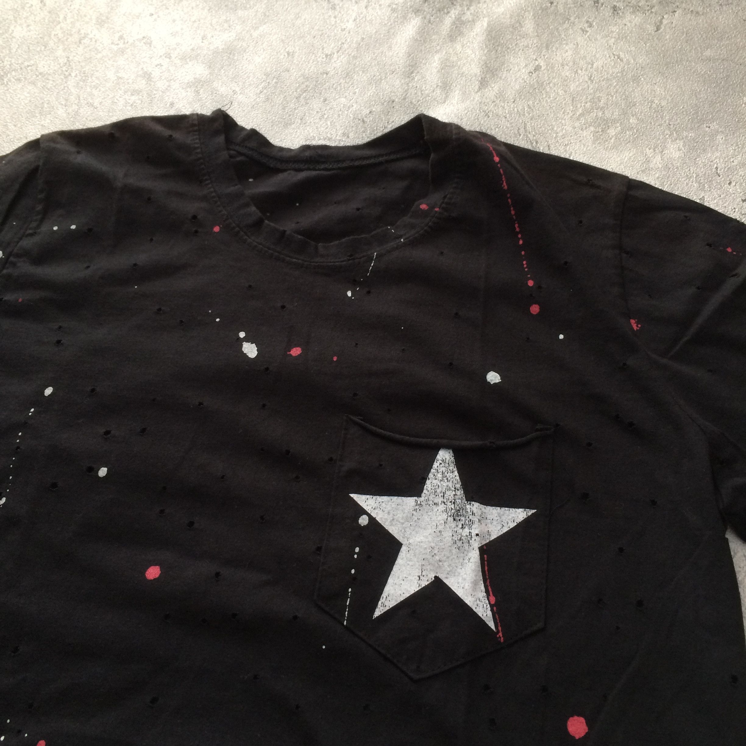 Japanese Brand Genesis Conspiracy or Dream Story with paint splash Size US M / EU 48-50 / 2 - 2 Thumbnail