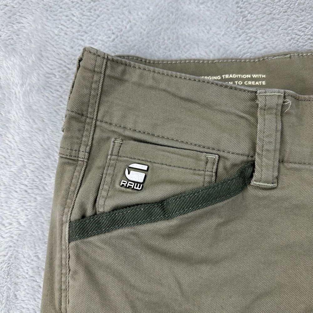 G-Star G-Star RAW Green Zip PKT 3D Skinny Cargo Pants Men’s Size 3 Size US 31 - 4 Thumbnail